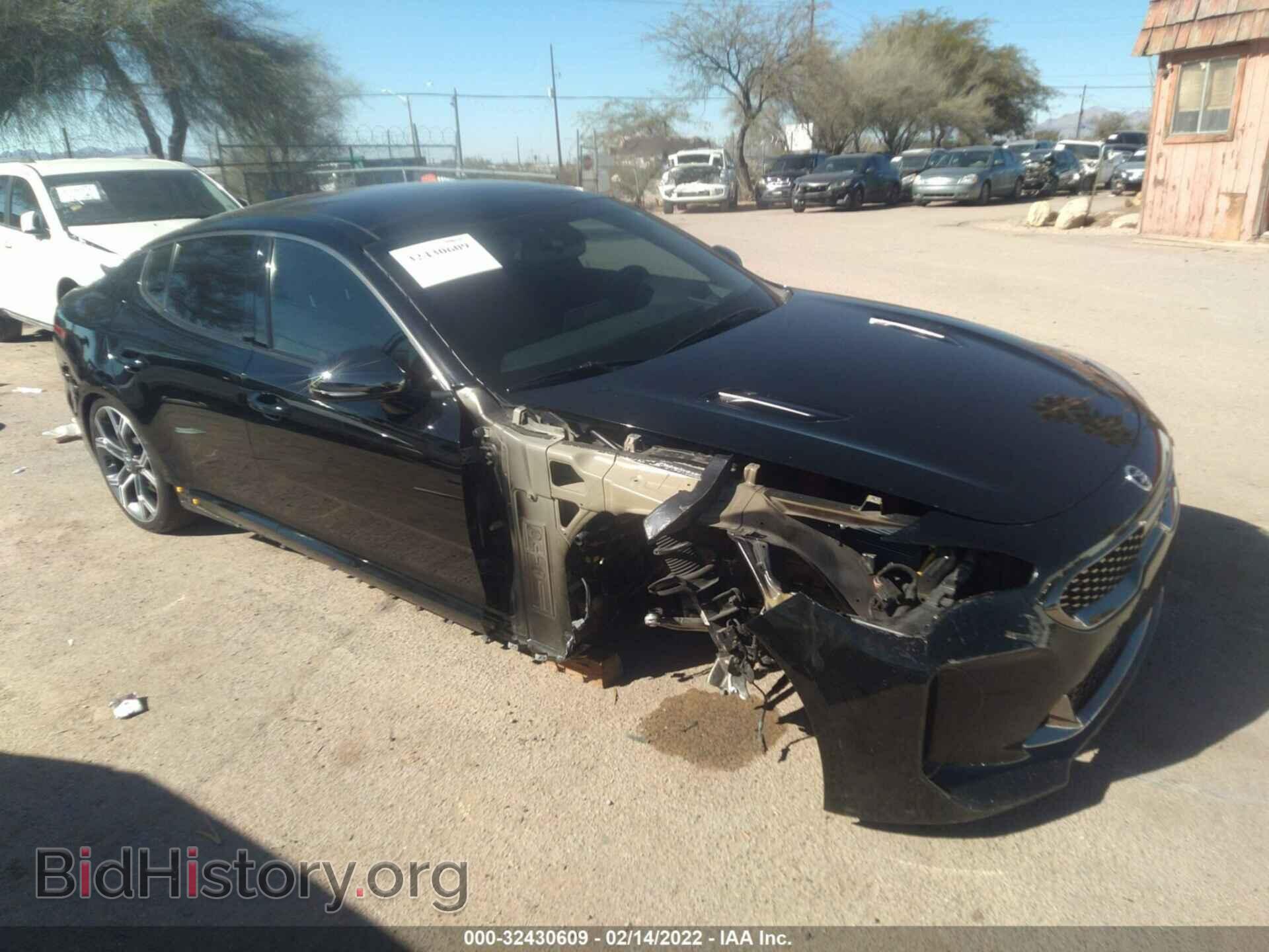 Photo KNAE55LC9K6050614 - KIA STINGER 2019