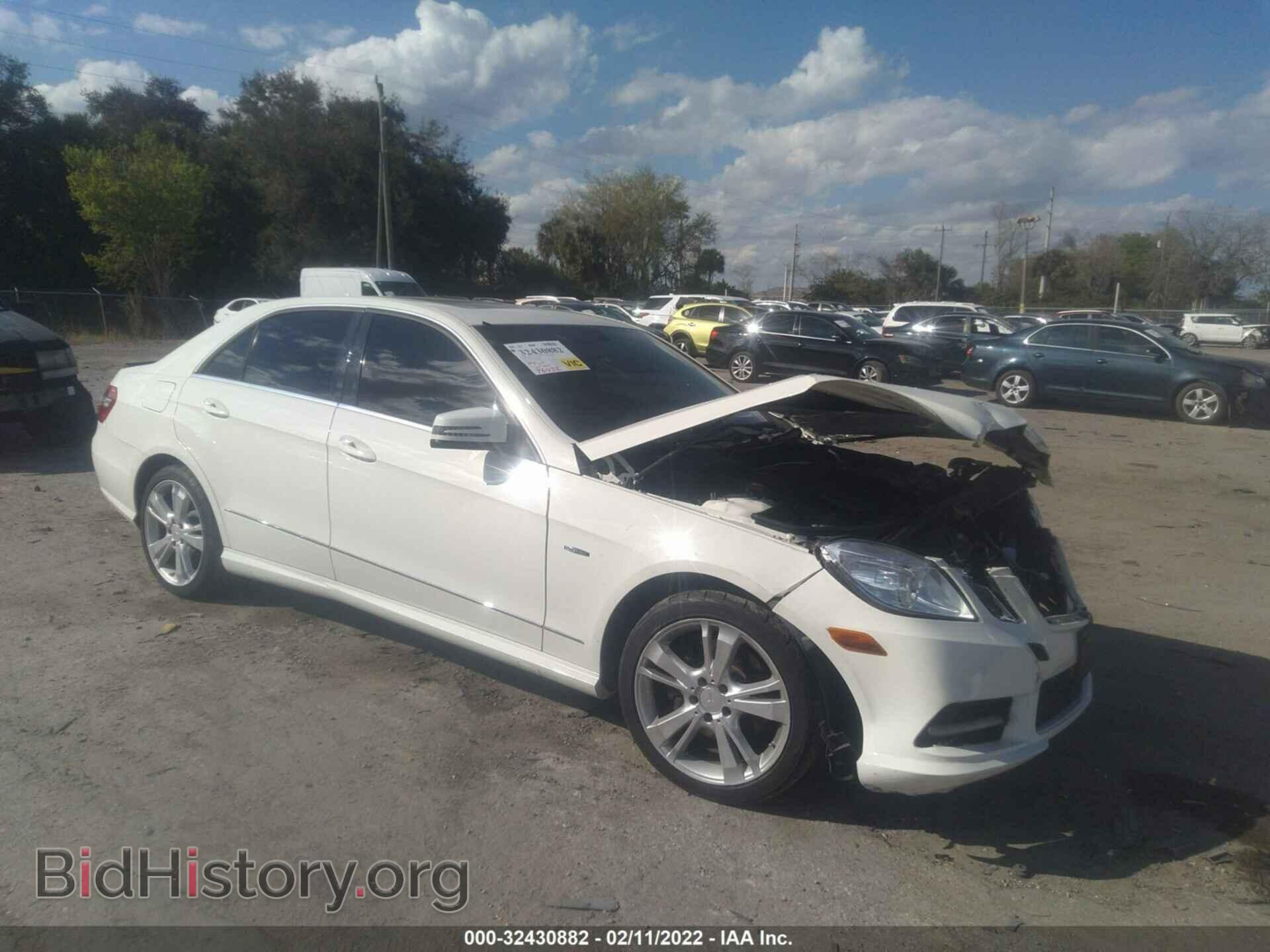 Фотография WDDHF5KB3CA590079 - MERCEDES-BENZ E-CLASS 2012