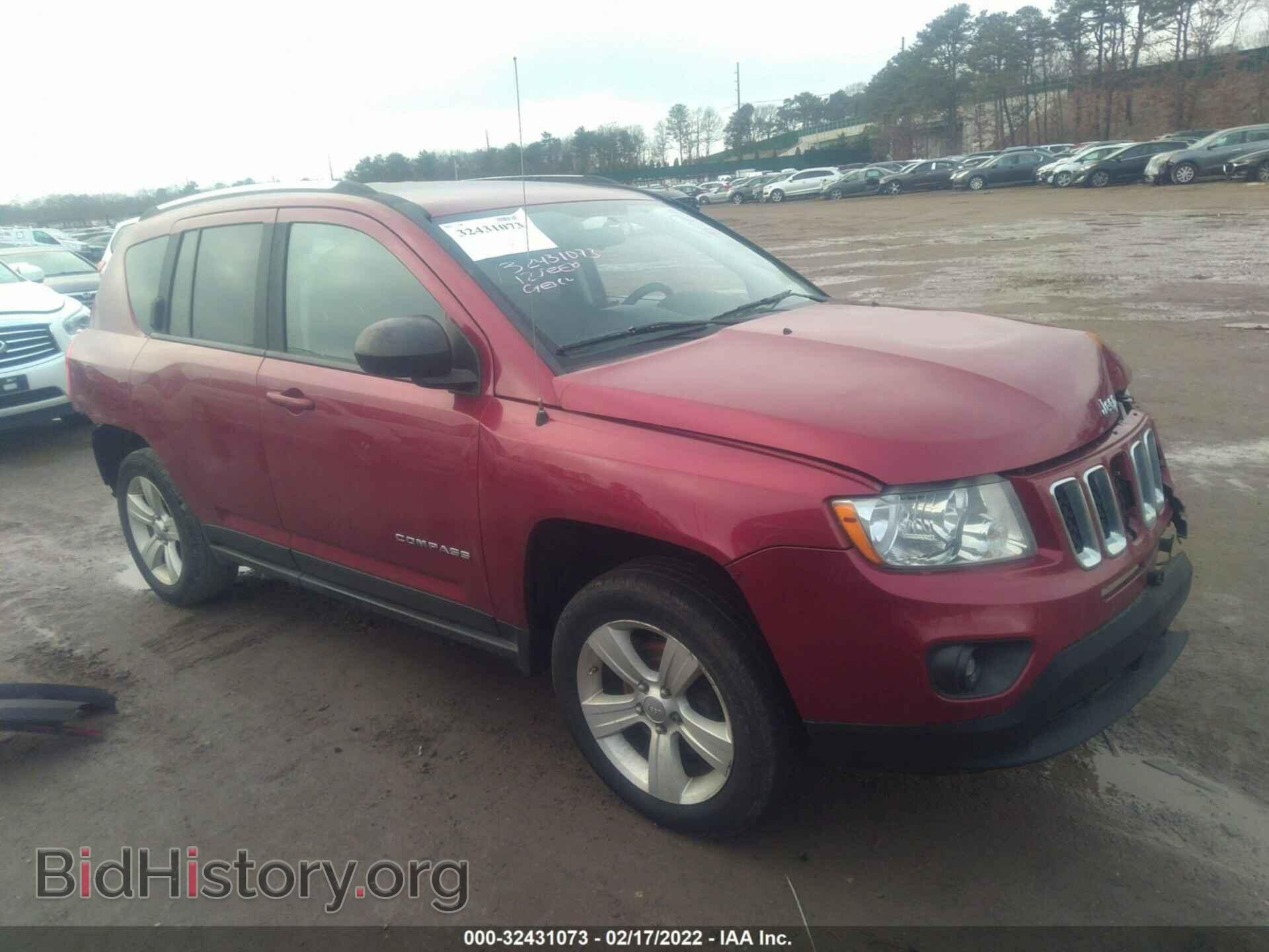 Фотография 1C4NJCEAXCD662512 - JEEP COMPASS 2012