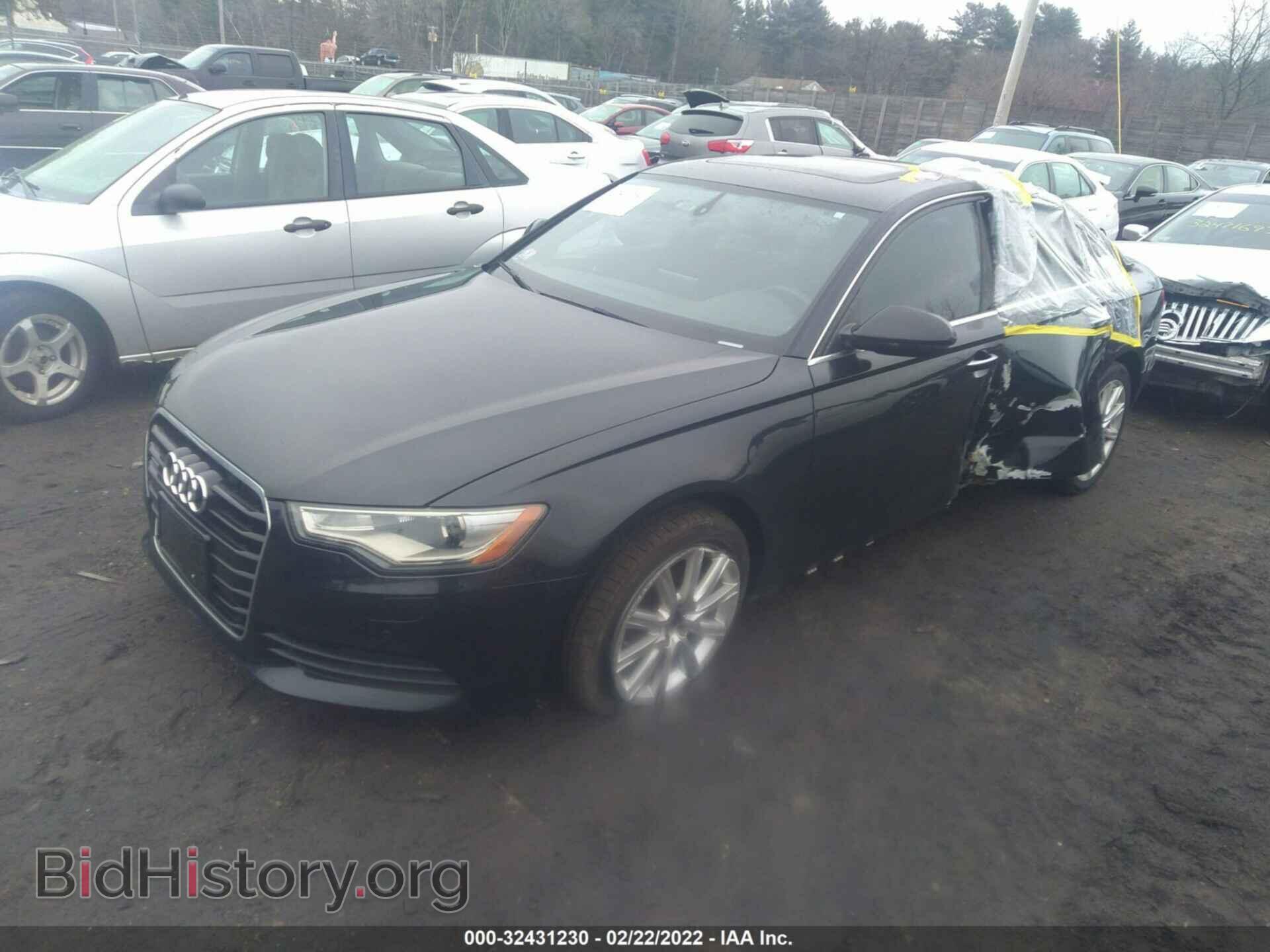 2013 AUDI A6 - VIN: WAUGFAFC0DN145971 - Фото 2