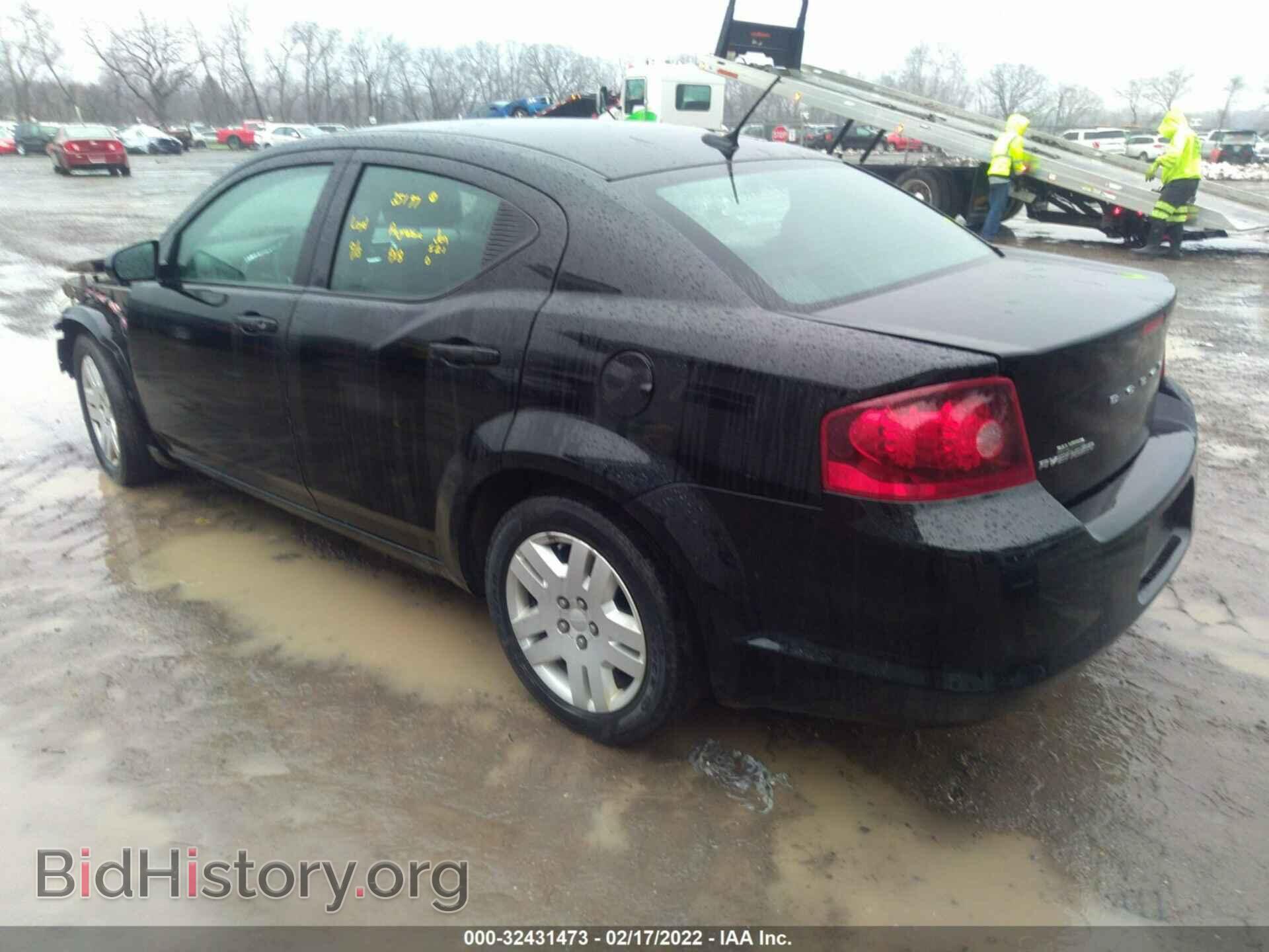 2014 DODGE AVENGER - VIN: 1C3CDZAB6EN126870 - Фото 3