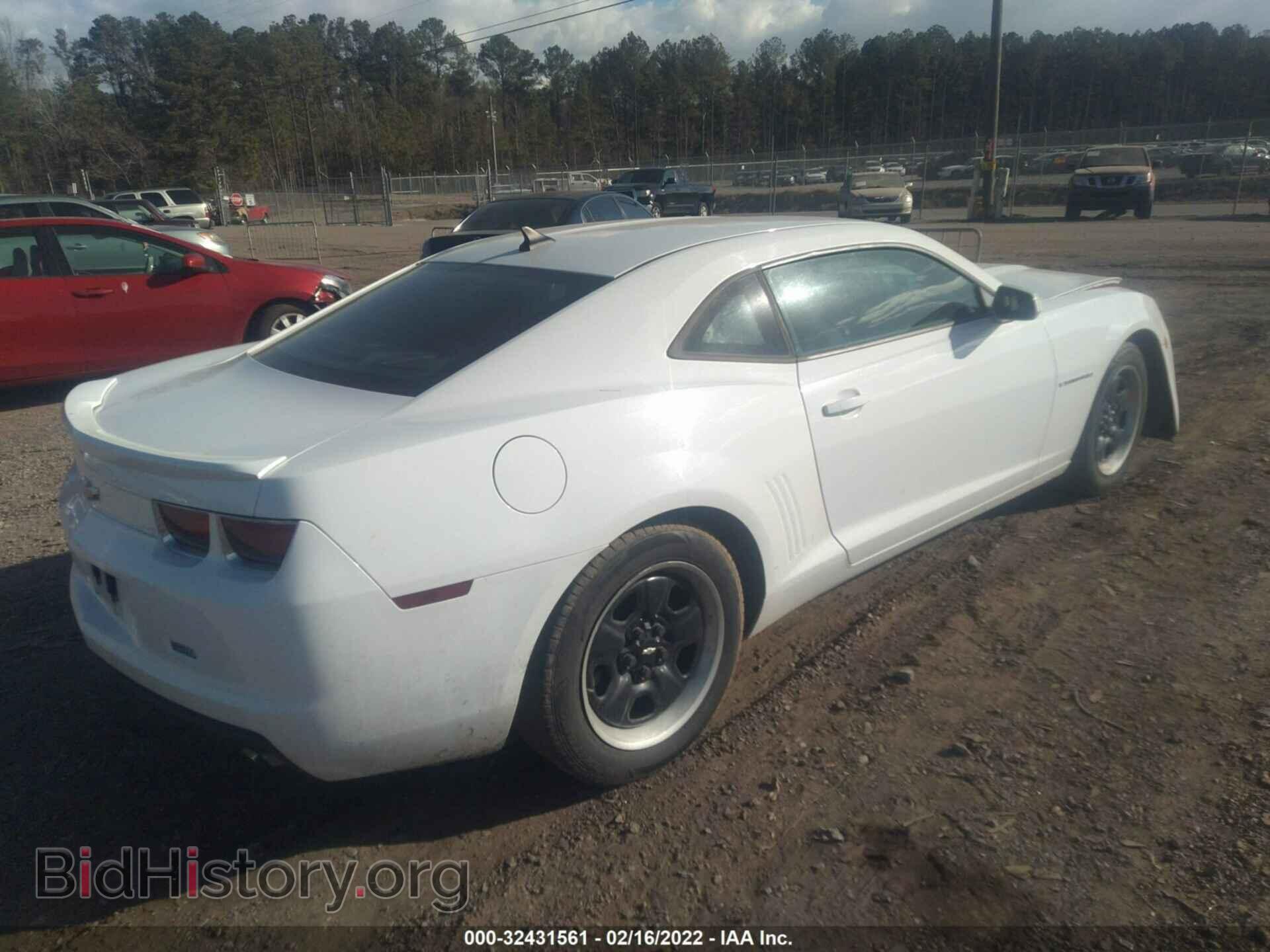 2012 CHEVROLET CAMARO - VIN: 2G1FA1E36C9195847 - Фото 4