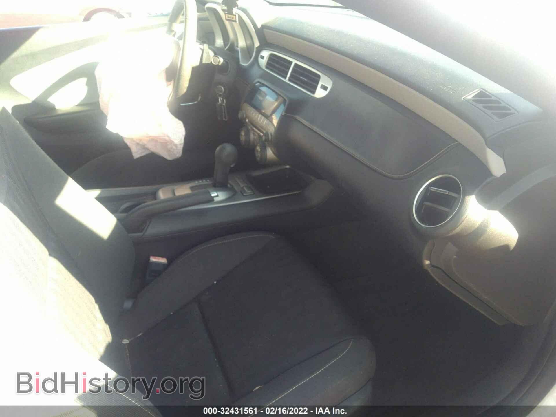 2012 CHEVROLET CAMARO - VIN: 2G1FA1E36C9195847 - Фото 5