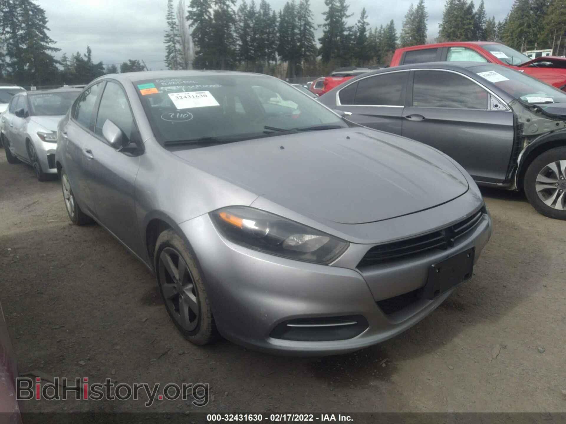 Photo 1C3CDFBB9GD689269 - DODGE DART 2016