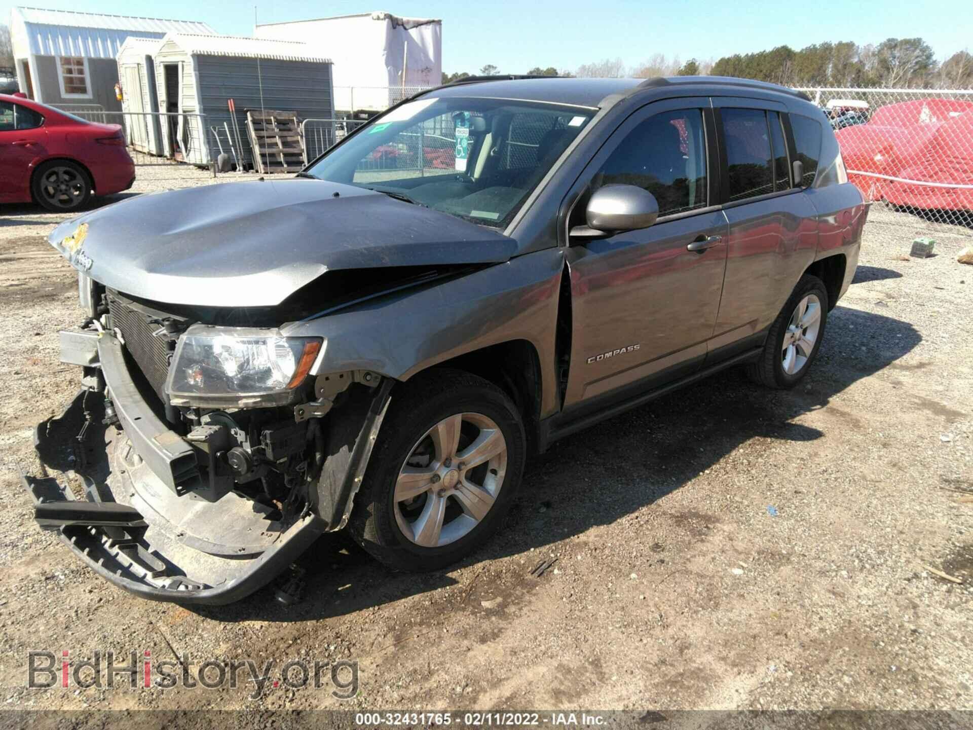 2014 JEEP COMPASS - VIN: 1C4NJCEB1ED628406 - Фото 2