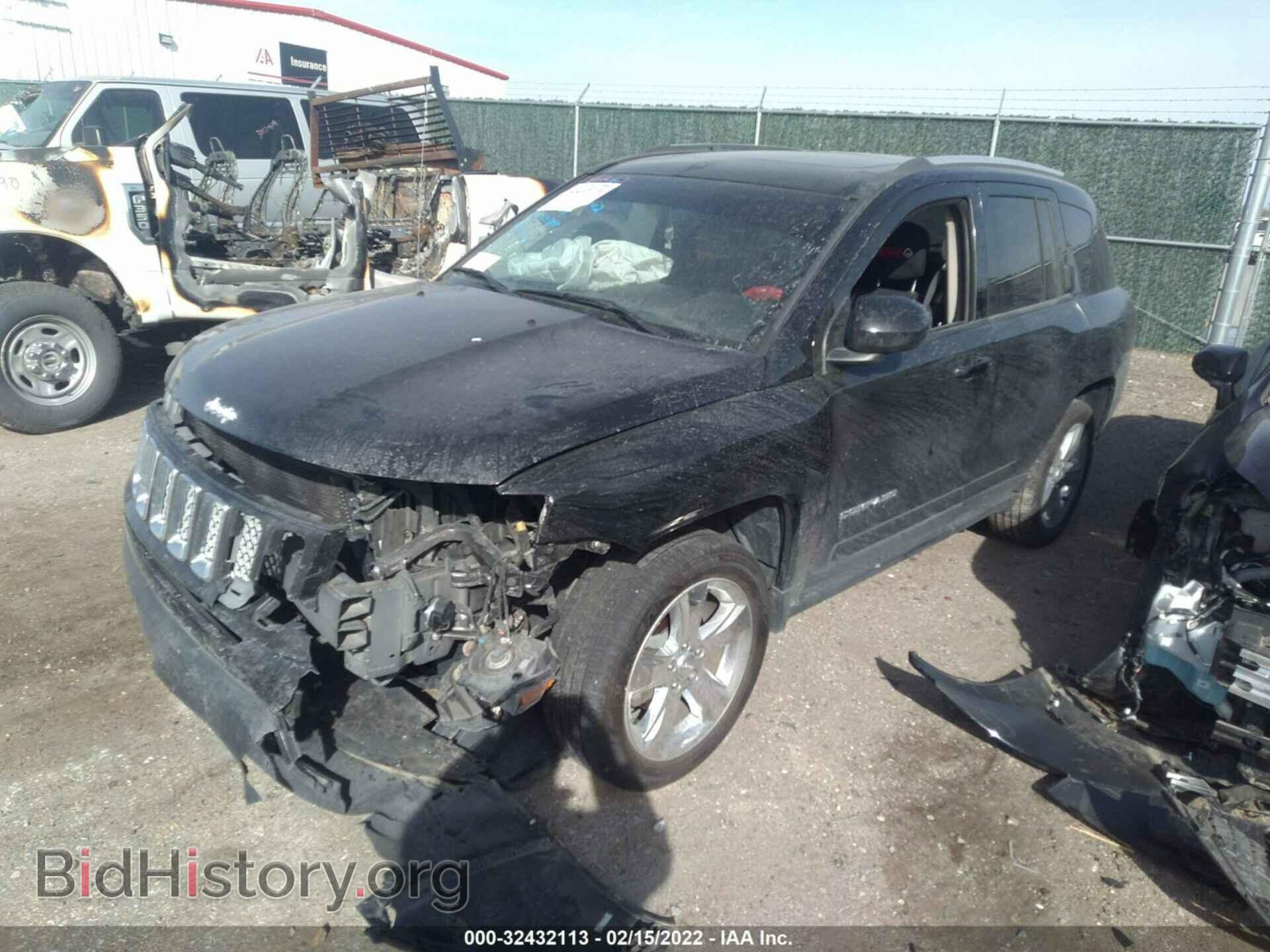 2016 JEEP COMPASS - VIN: 1C4NJDEB0GD724388 - Фото 2