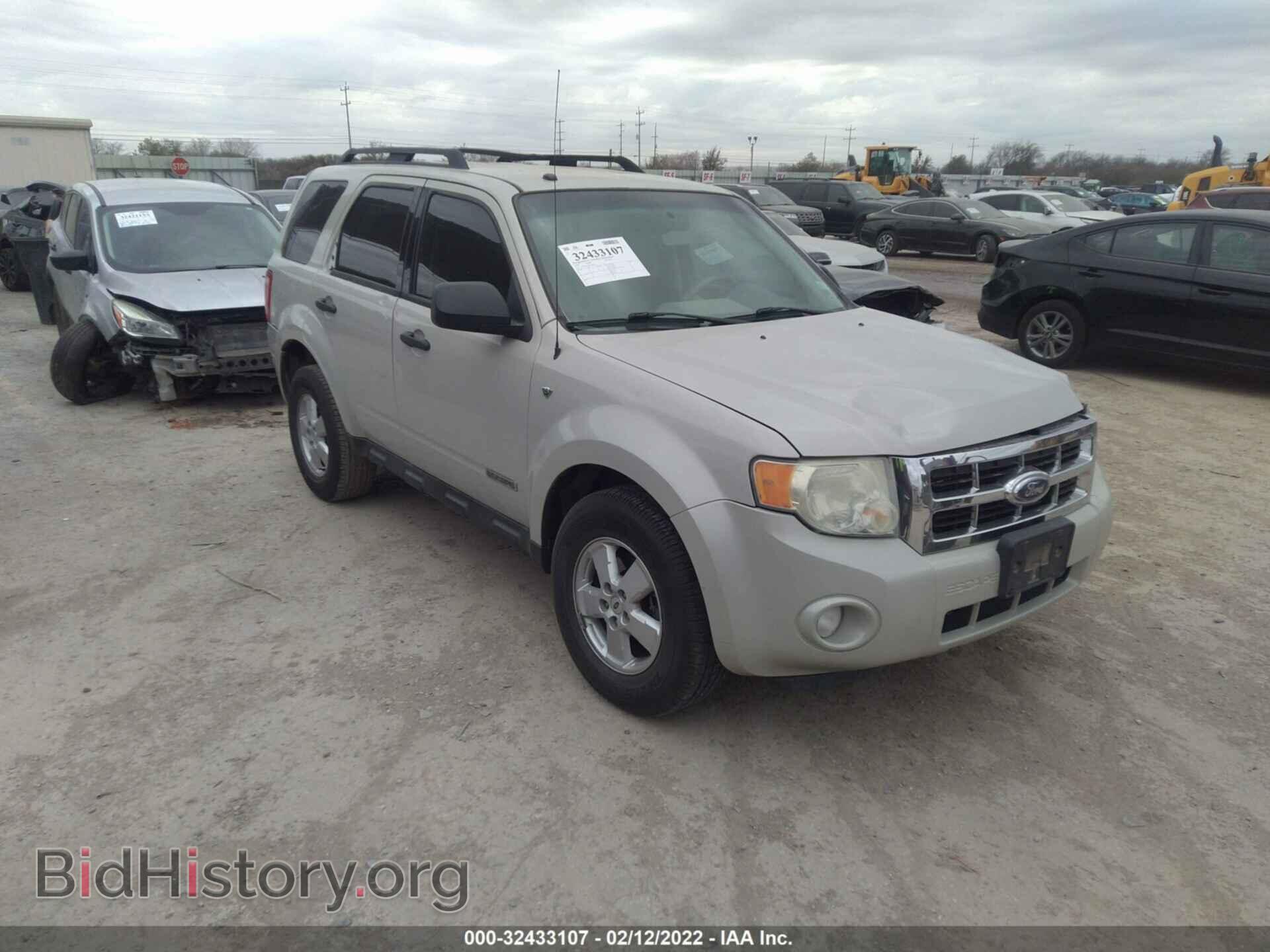 Фотография 1FMCU03128KB50208 - FORD ESCAPE 2008