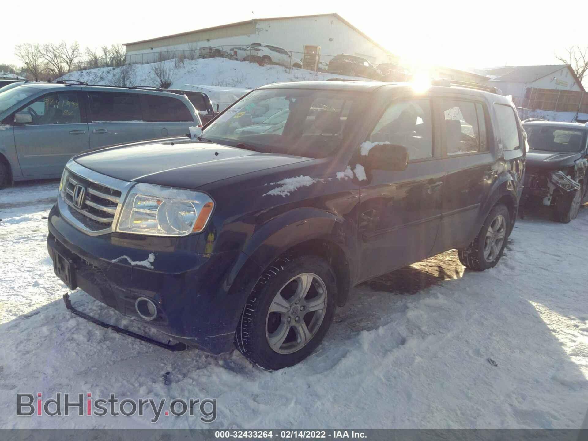2013 HONDA PILOT - VIN: 5FNYF4H57DB081014 - Фото 2