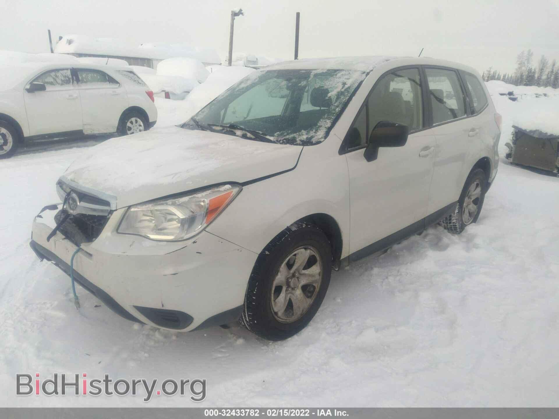 2014 SUBARU FORESTER - VIN: JF2SJAAC3EG450049 - Фото 2