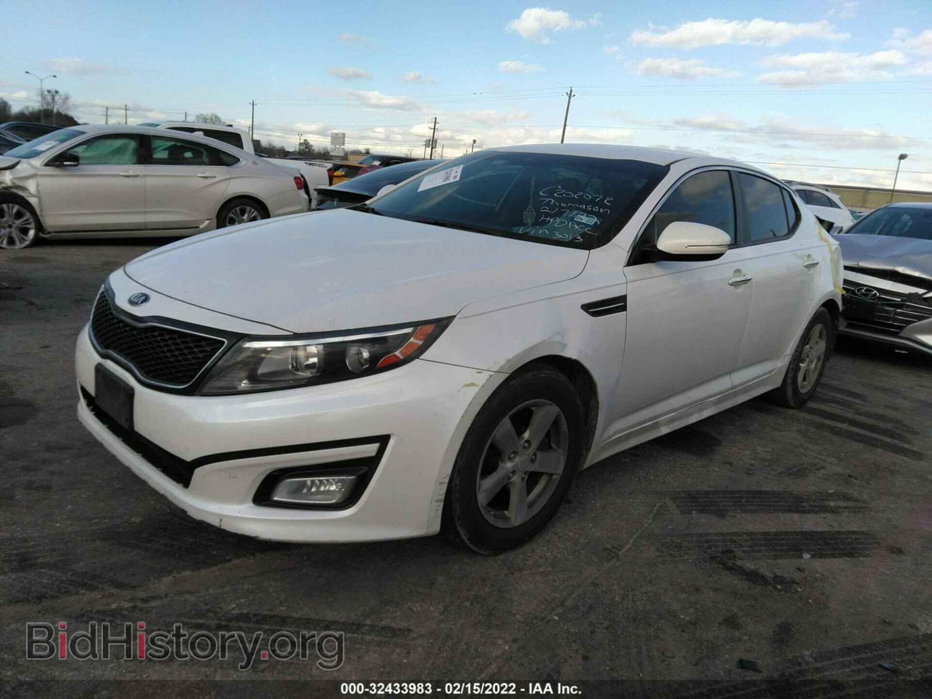 2014 KIA OPTIMA - VIN: KNAGM4A77E5523013 - Photo 2