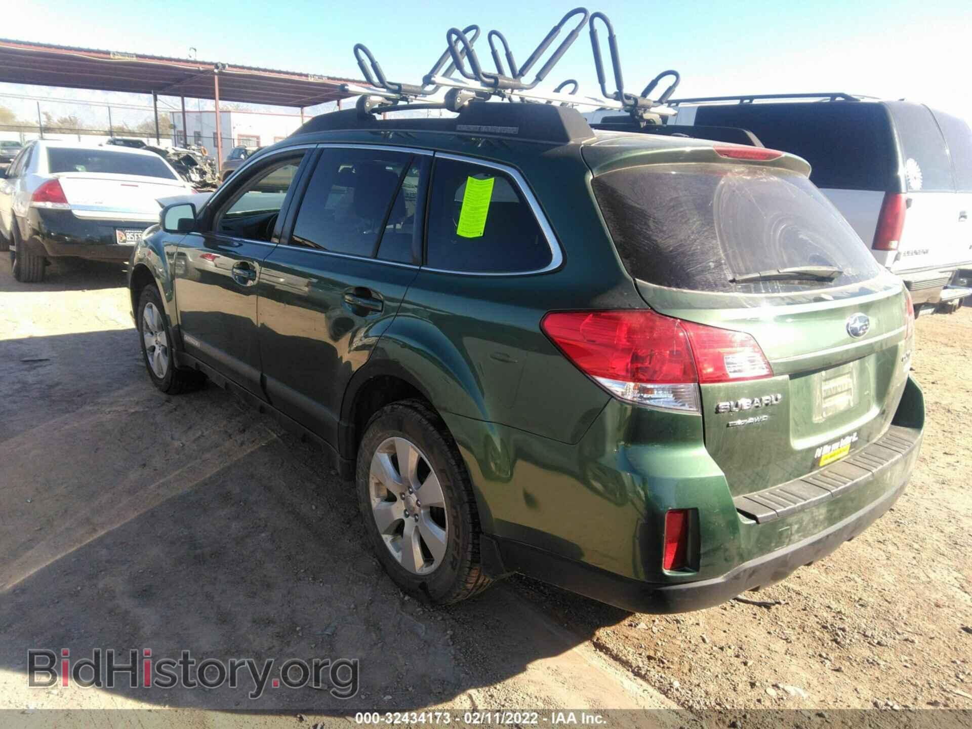 2011 SUBARU OUTBACK - VIN: 4S4BRBCC9B3431885 - Фото 3