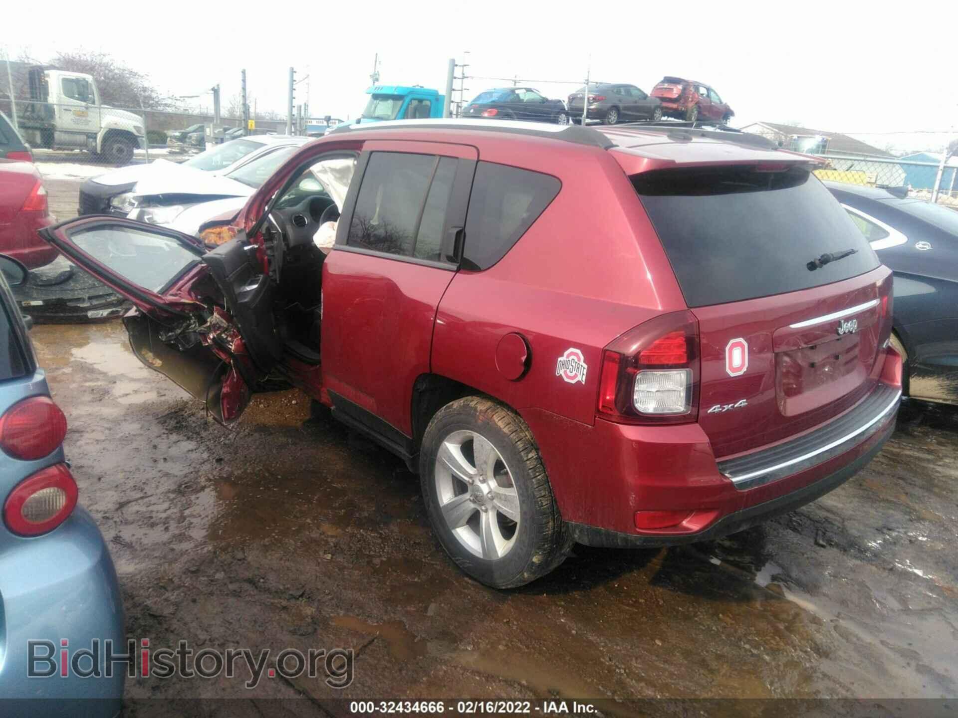 2015 JEEP COMPASS - VIN: 1C4NJDEB8FD371171 - Фото 3
