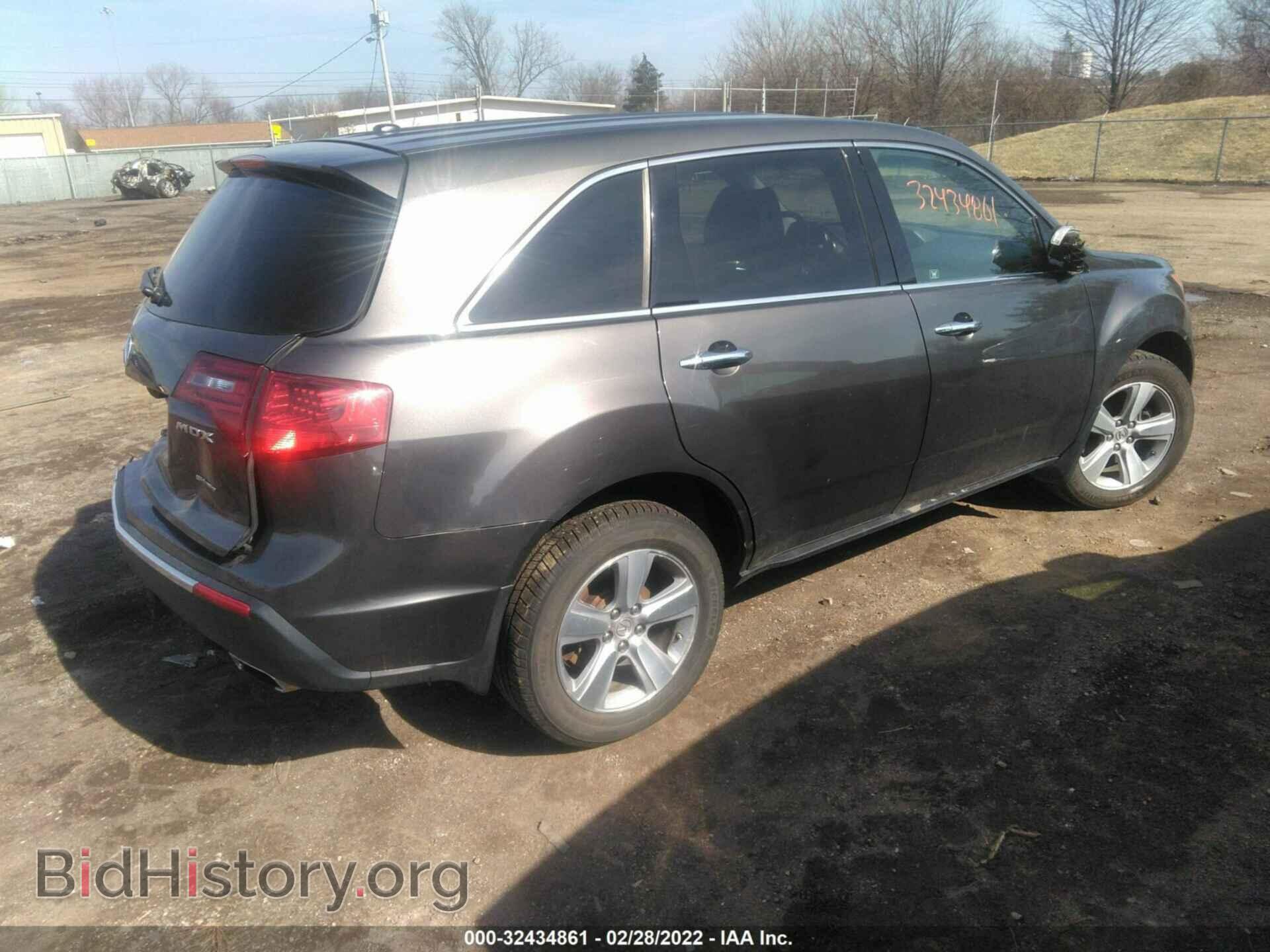 2012 ACURA MDX - VIN: 2HNYD2H35CH500344 - Фото 4
