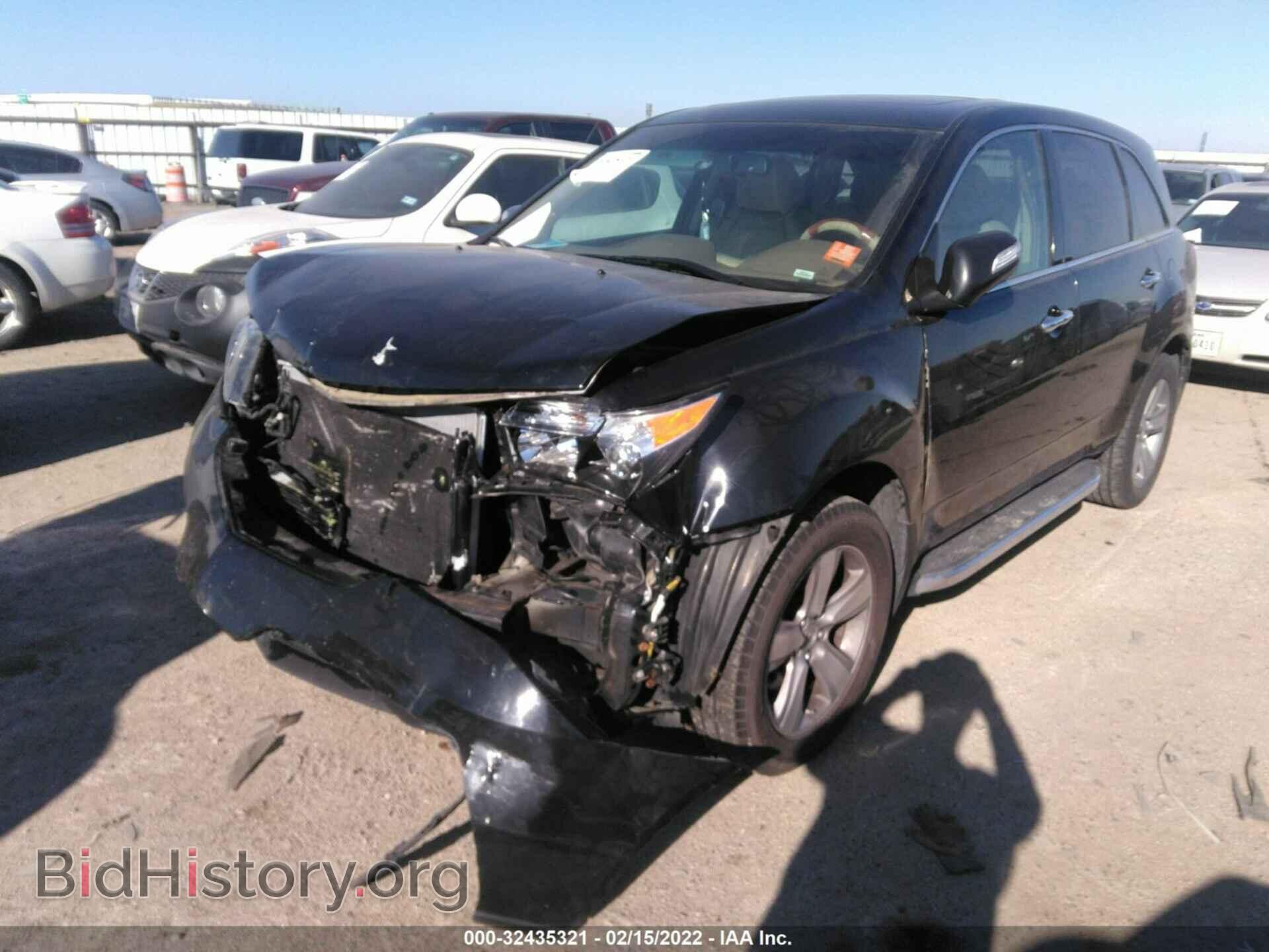 2012 ACURA MDX - VIN: 2HNYD2H44CH531254 - Фото 2