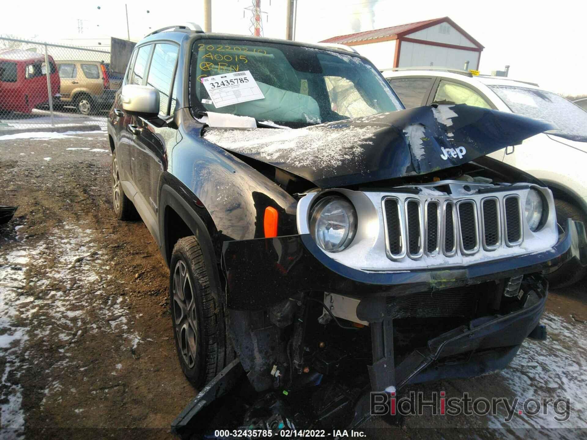 Фотография ZACCJBDTXFPC37575 - JEEP RENEGADE 2015