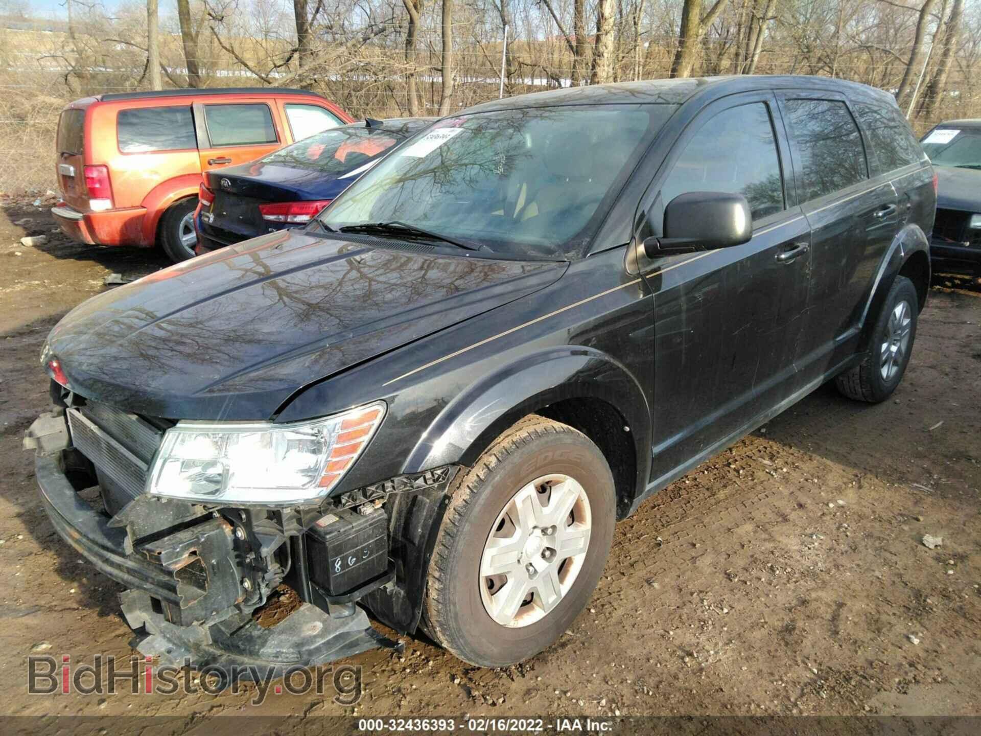 2012 DODGE JOURNEY - VIN: 3C4PDCAB6CT265372 - Фото 2