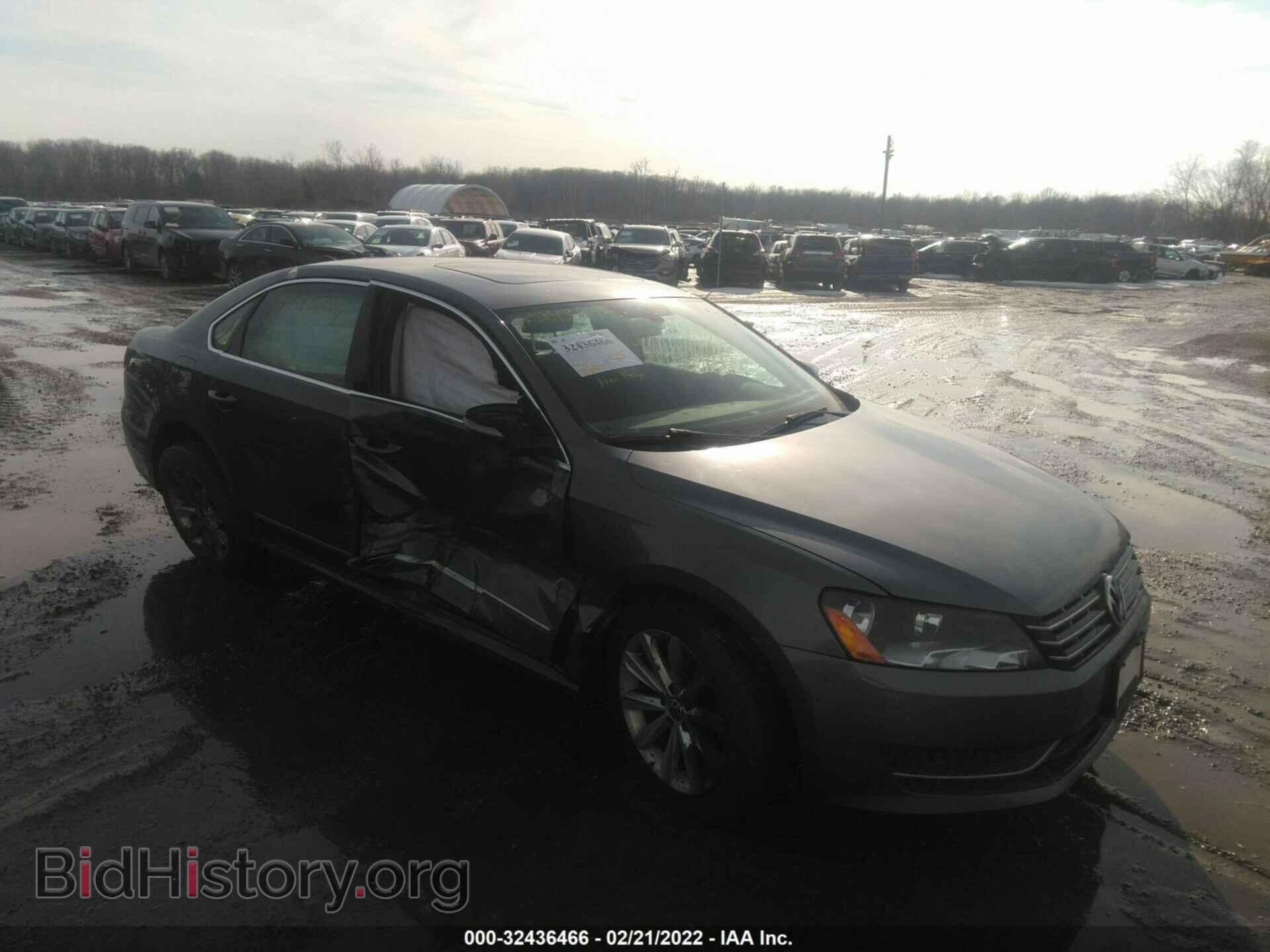 Photo 1VWCH7A33CC037034 - VOLKSWAGEN PASSAT 2012