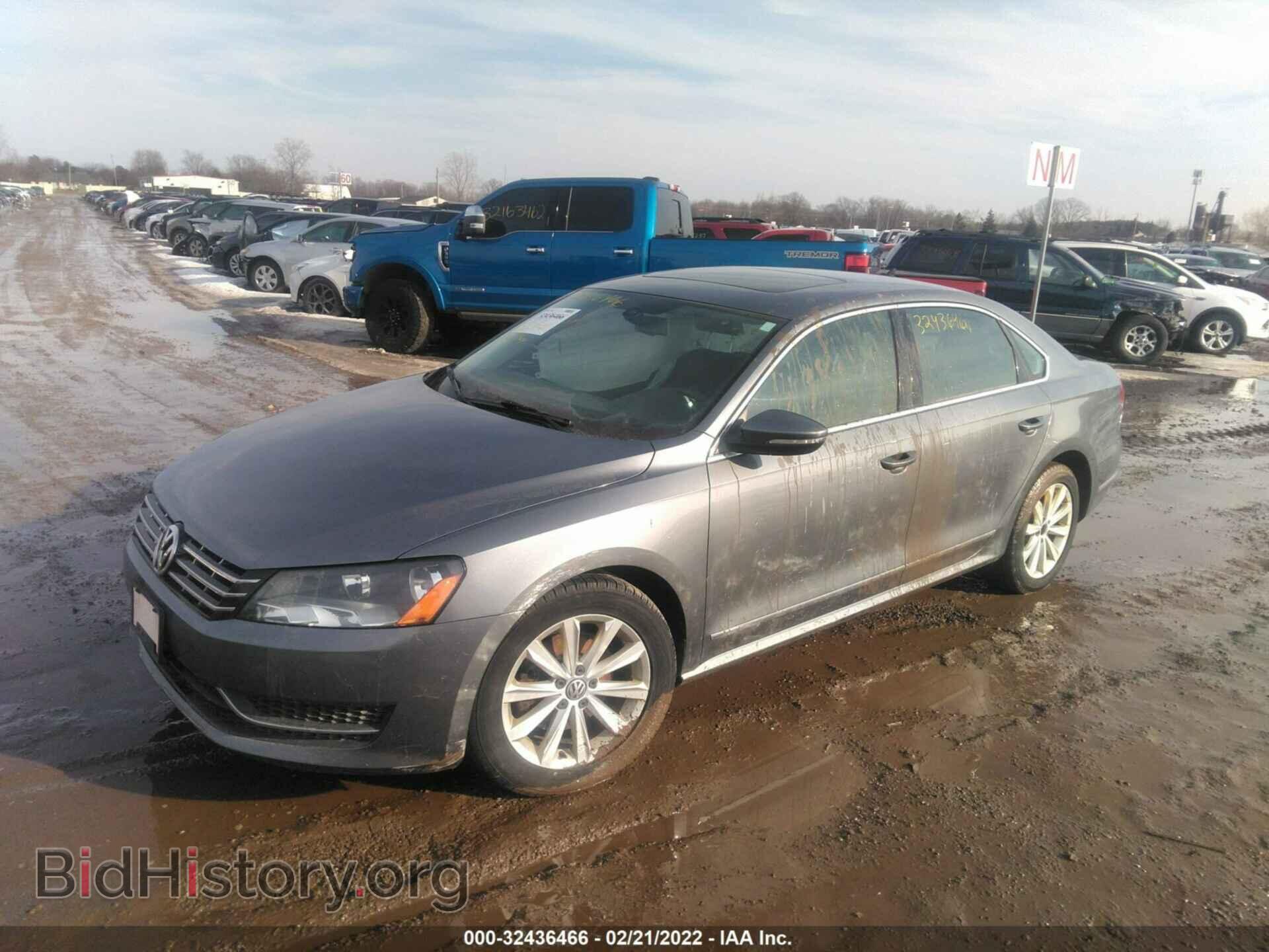 2012 VOLKSWAGEN PASSAT - VIN: 1VWCH7A33CC037034 - Фото 2