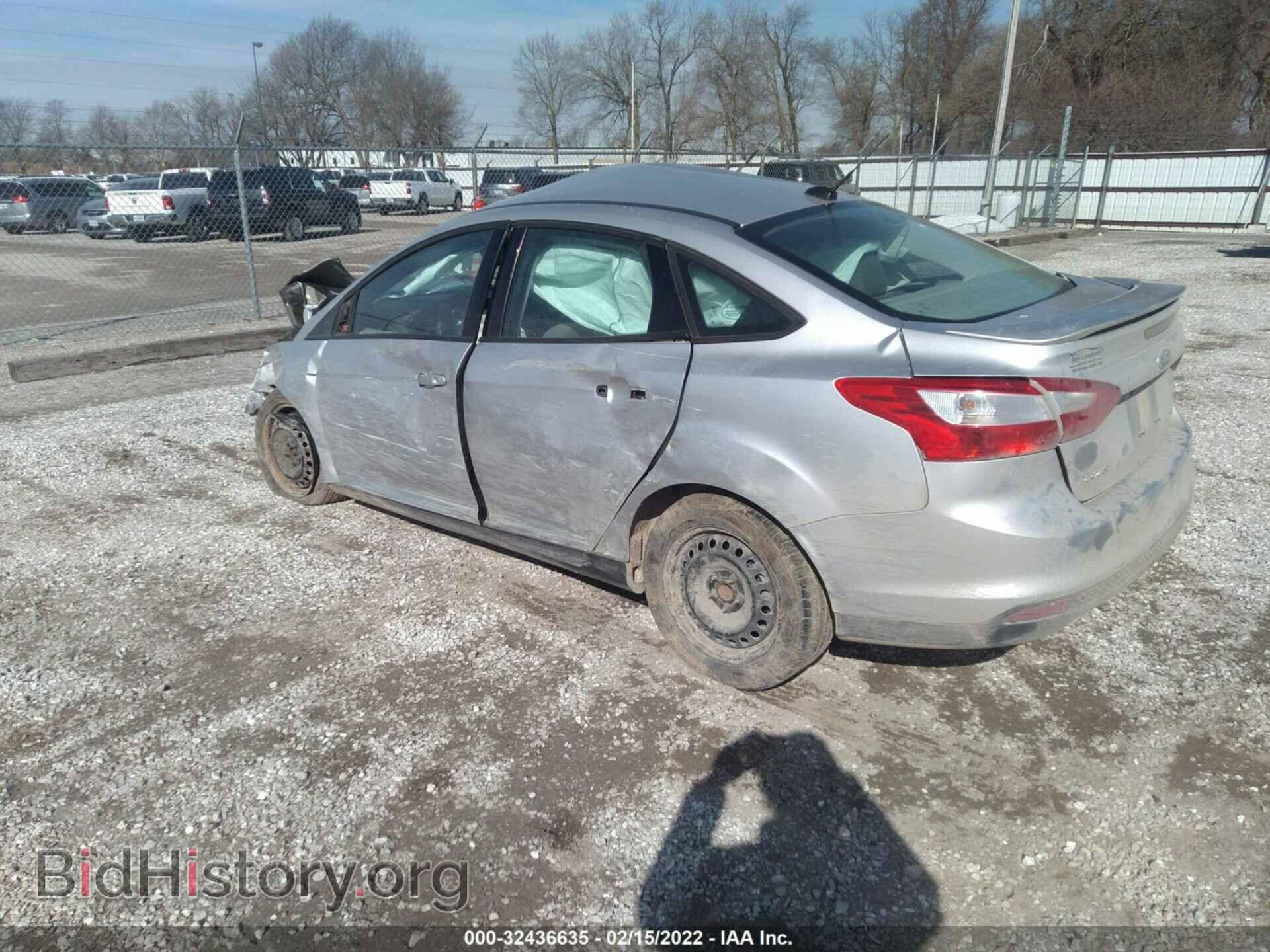 2014 FORD FOCUS - VIN: 1FADP3F28EL376268 - Фото 3