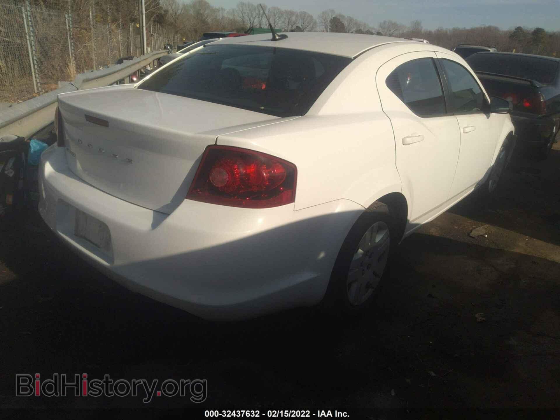 2012 DODGE AVENGER - VIN: 1C3CDZABXCN136167 - Фото 4