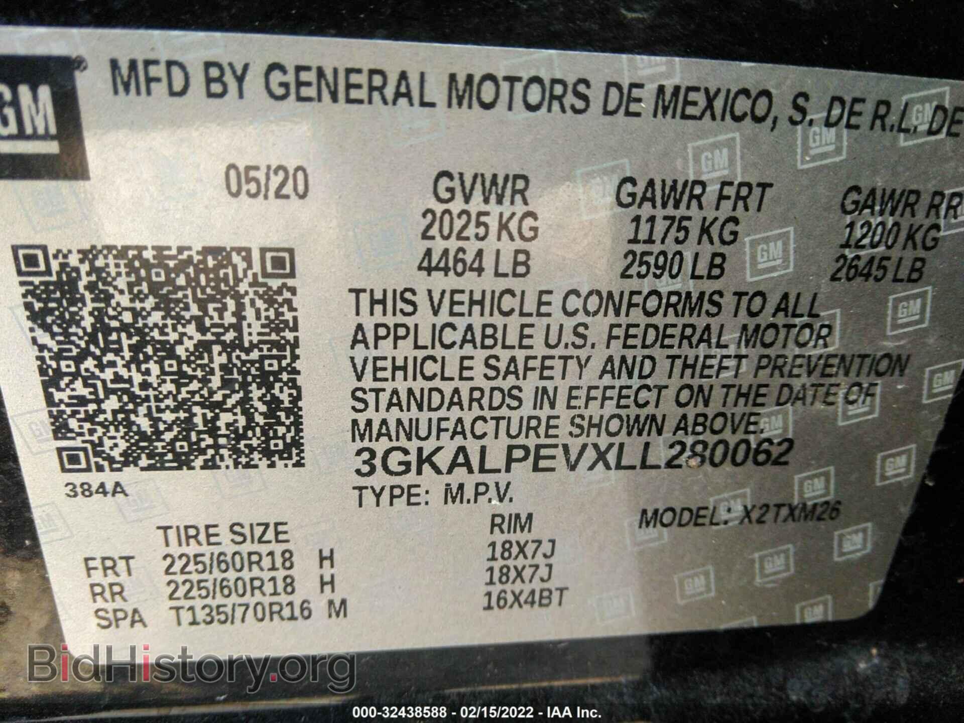 2020 GMC TERRAIN - VIN: 3GKALPEVXLL280062 - Фото 9