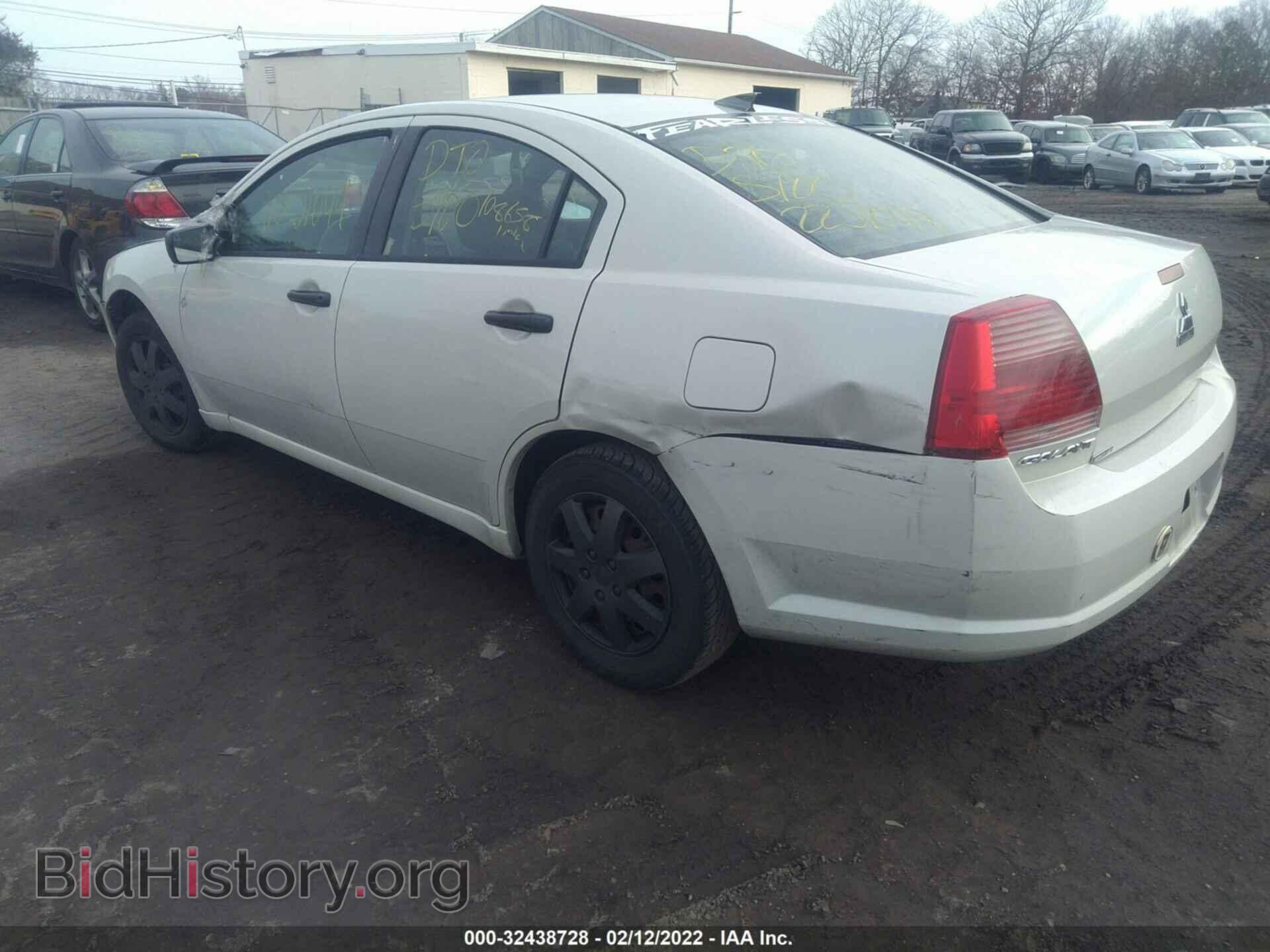 2006 MITSUBISHI GALANT - VIN: 4A3AB26F56E061102 - Фото 3