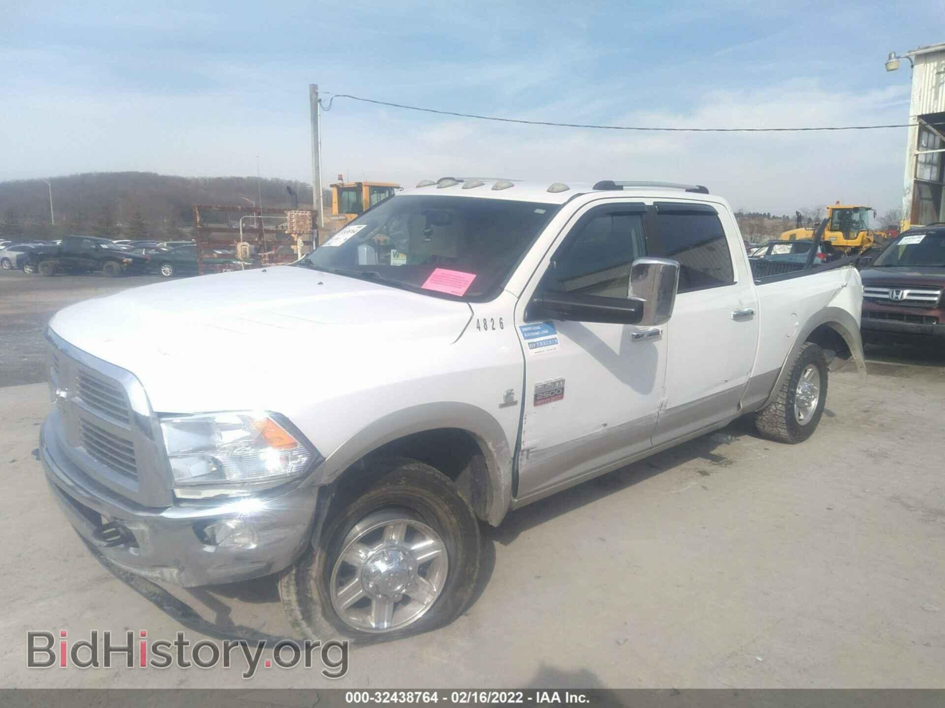 2010 DODGE RAM 2500 - VIN: 3D7TP2CLXAG166104 - Фото 2