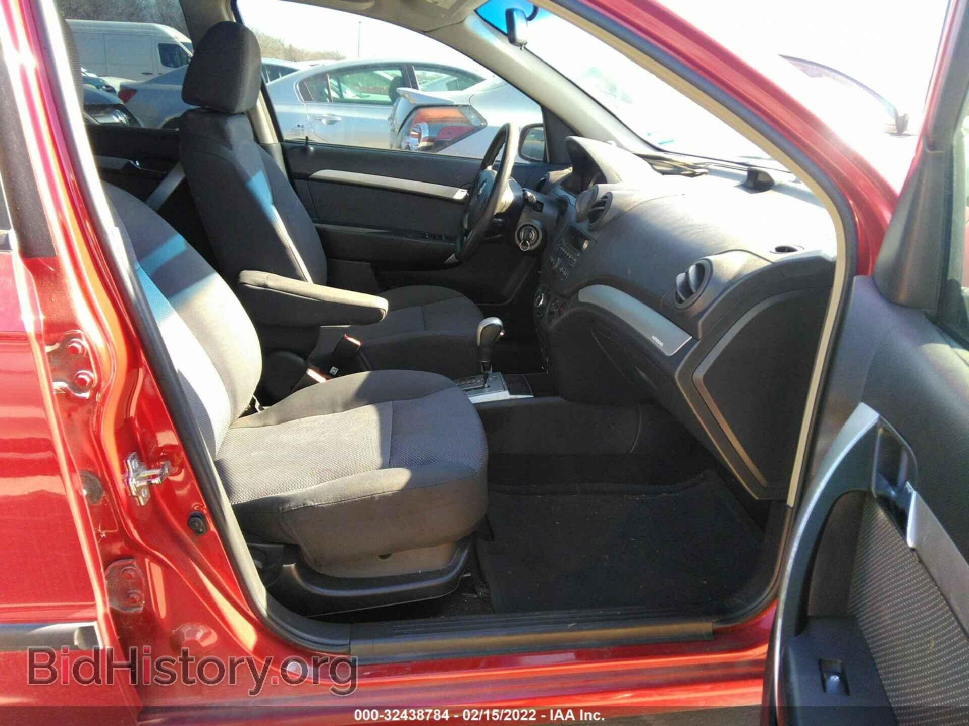 2010 CHEVROLET AVEO - VIN: KL1TD5DE6AB130897 - Фото 5