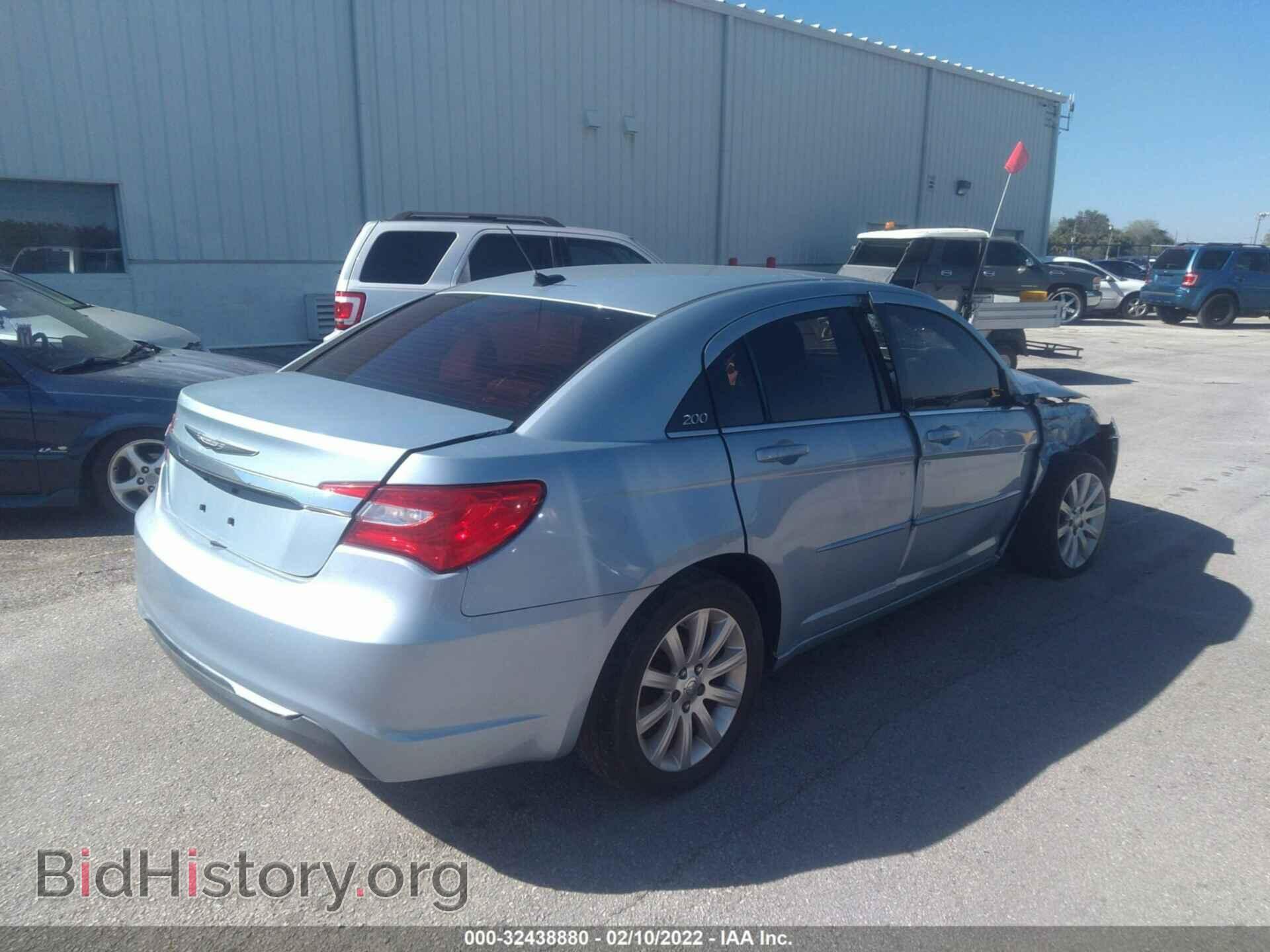 2013 CHRYSLER 200 - VIN: 1C3CCBBB5DN714489 - Фото 4