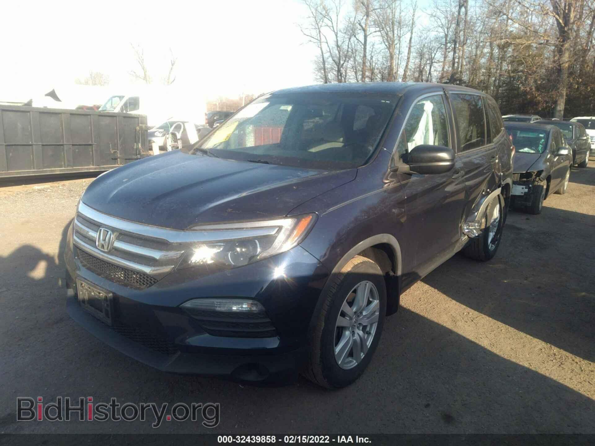 2017 HONDA PILOT - VIN: 5FNYF5H1XHB043253 - Фото 2