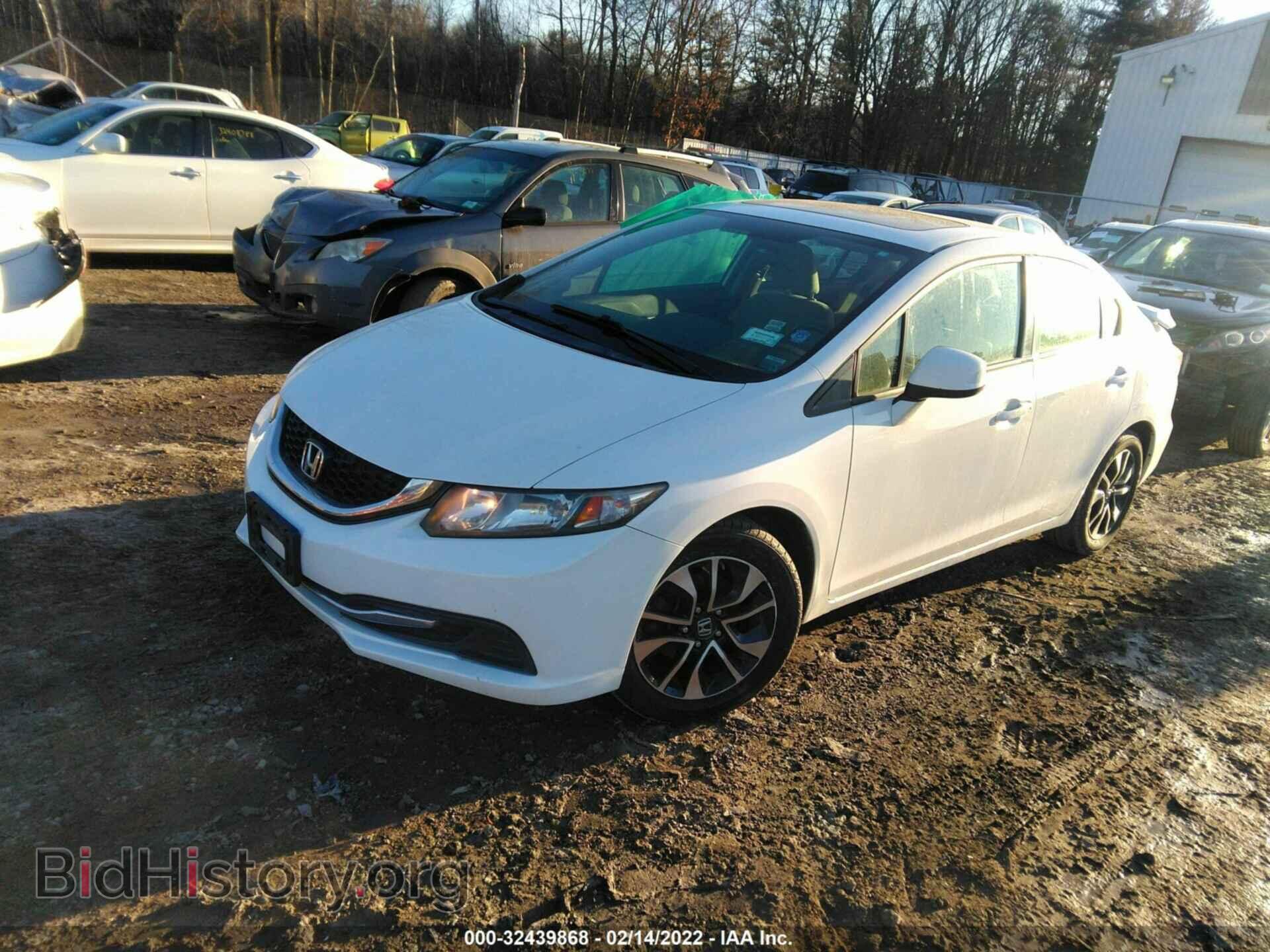2013 HONDA CIVIC SDN - VIN: 2HGFB2F81DH558357 - Фото 2