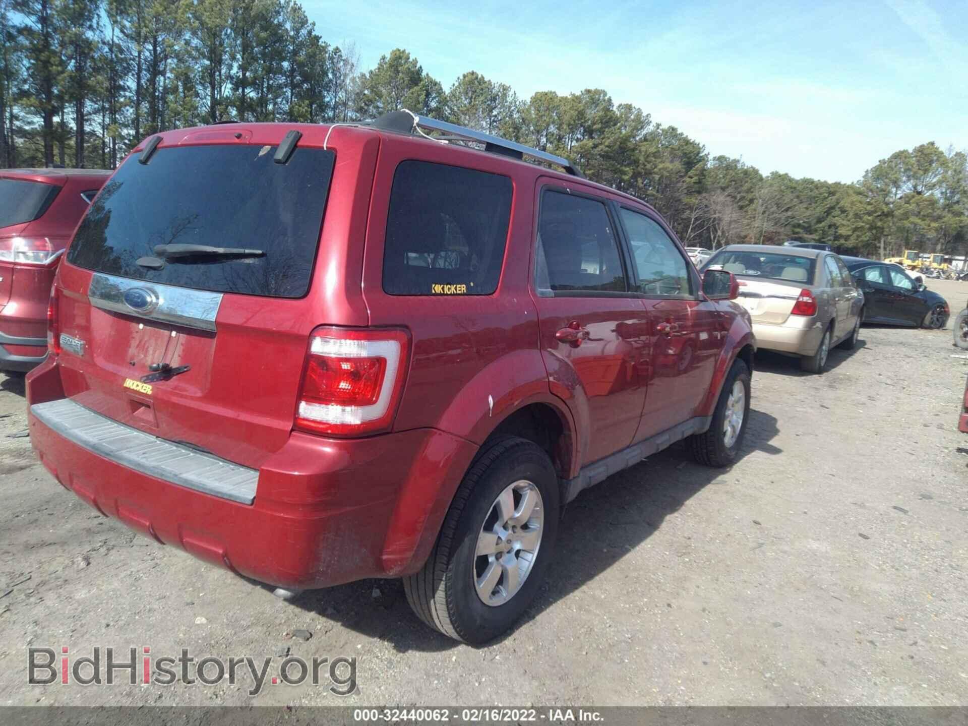 2011 FORD ESCAPE - VIN: 1FMCU0E77BKC24893 - Фото 4