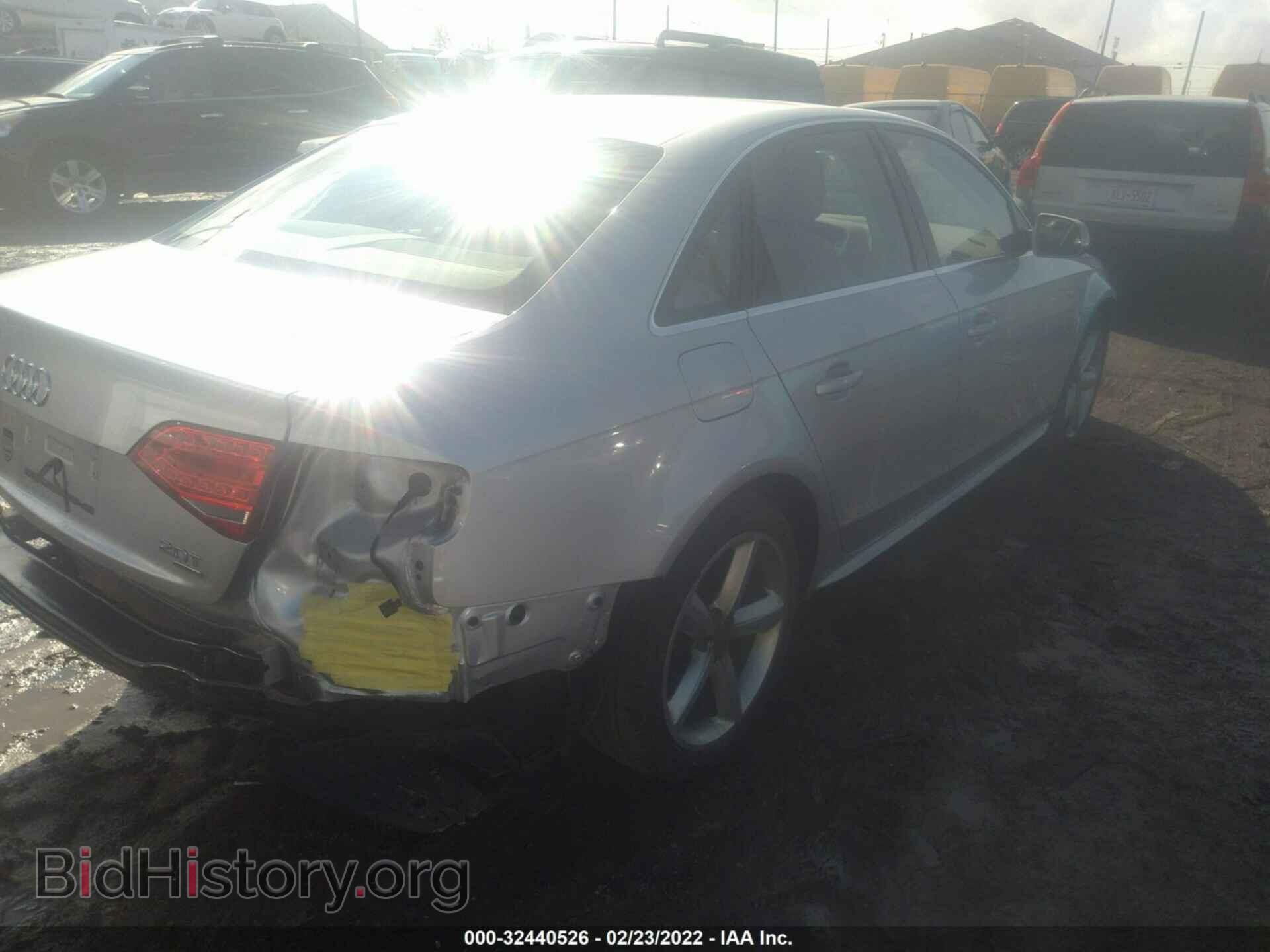 2012 AUDI A4 - VIN: WAUFFAFL4CN016870 - Фото 4