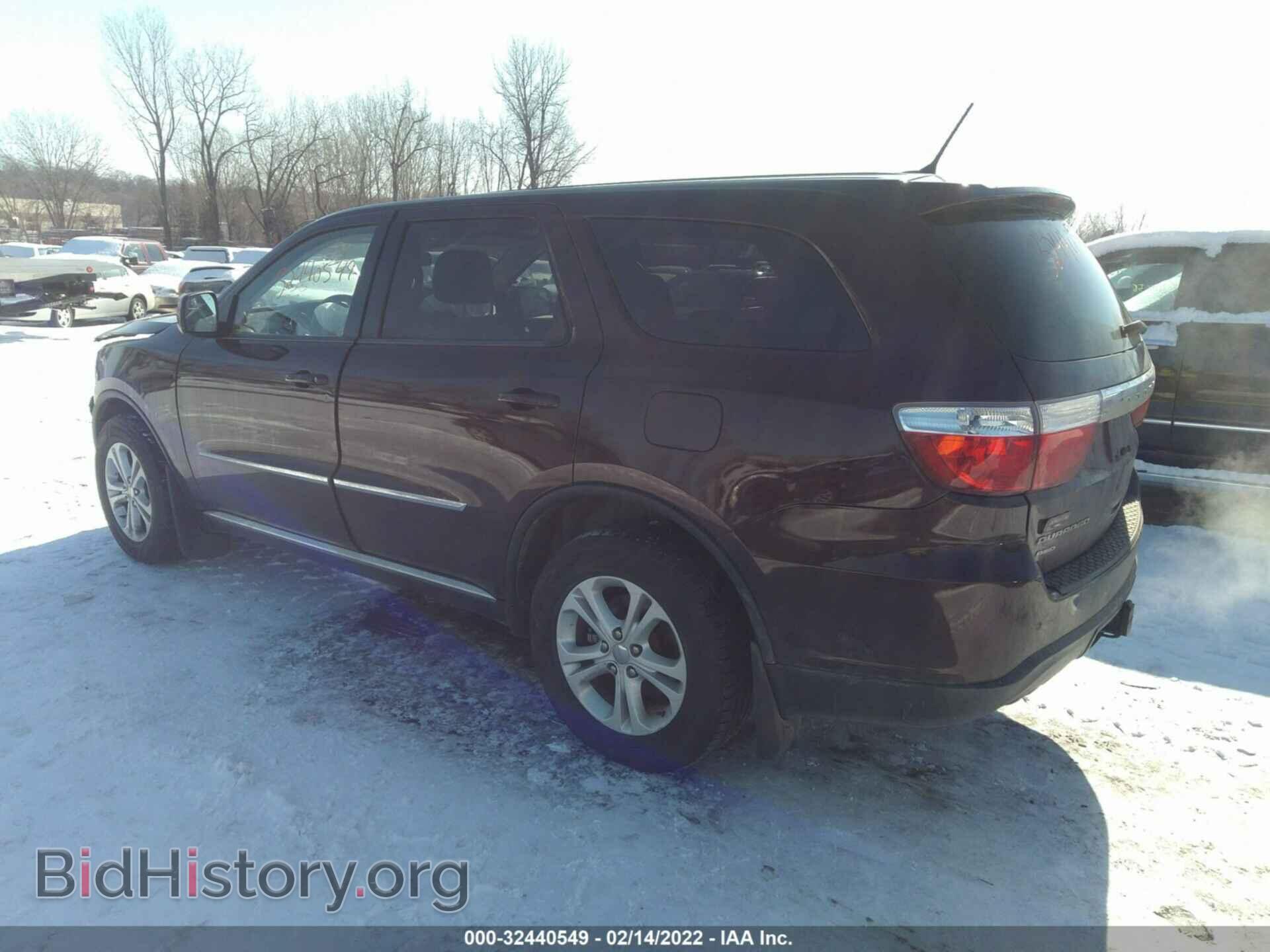 2012 DODGE DURANGO - VIN: 1C4RDJAG2CC312062 - Фото 3