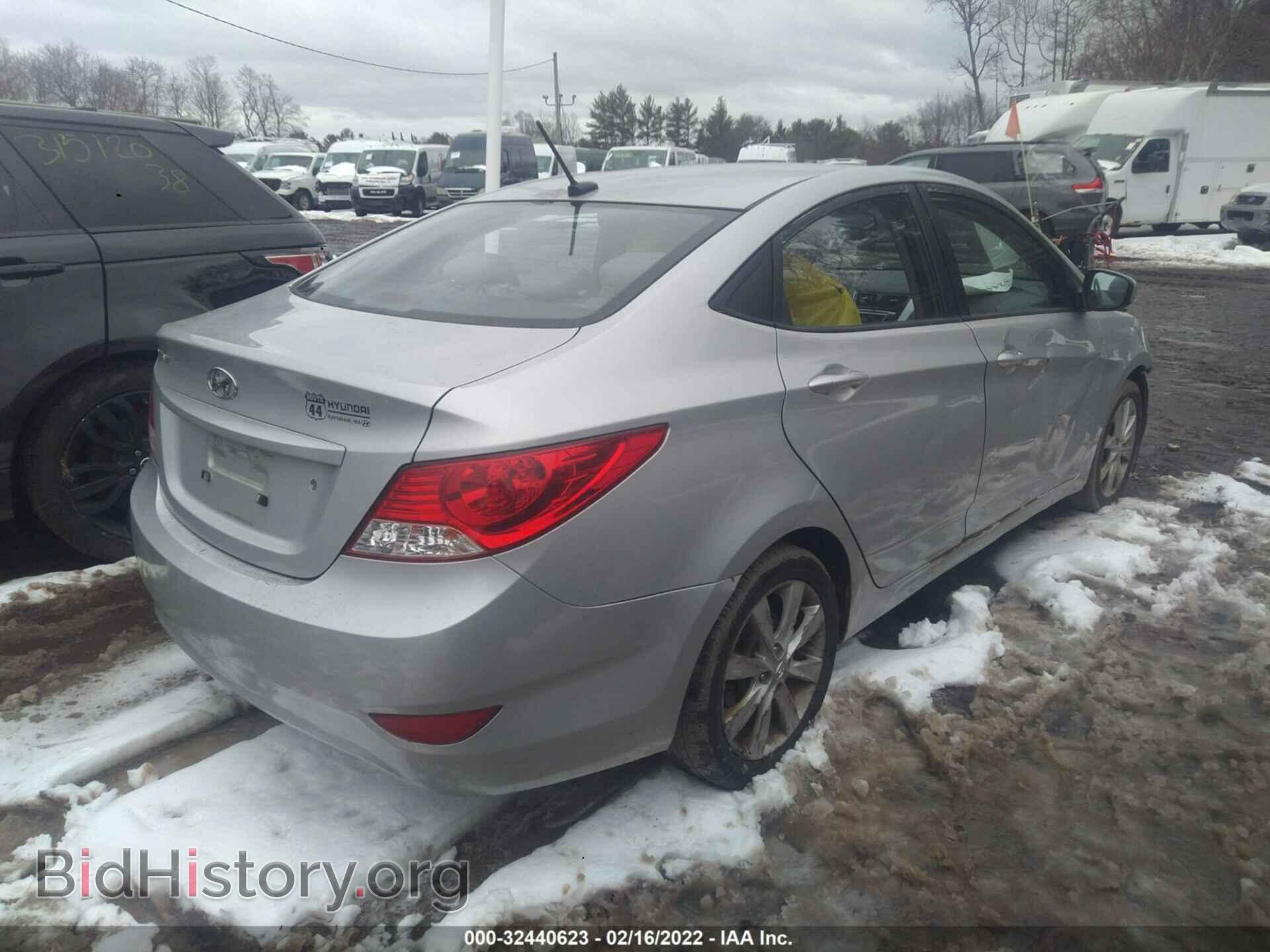 2013 HYUNDAI ACCENT - VIN: KMHCU4AE5DU451390 - Фото 4
