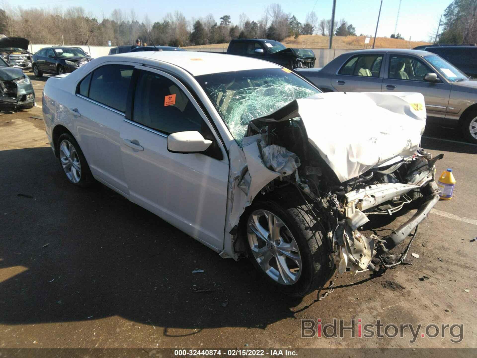 Photo 3FAHP0HA7CR389290 - FORD FUSION 2012