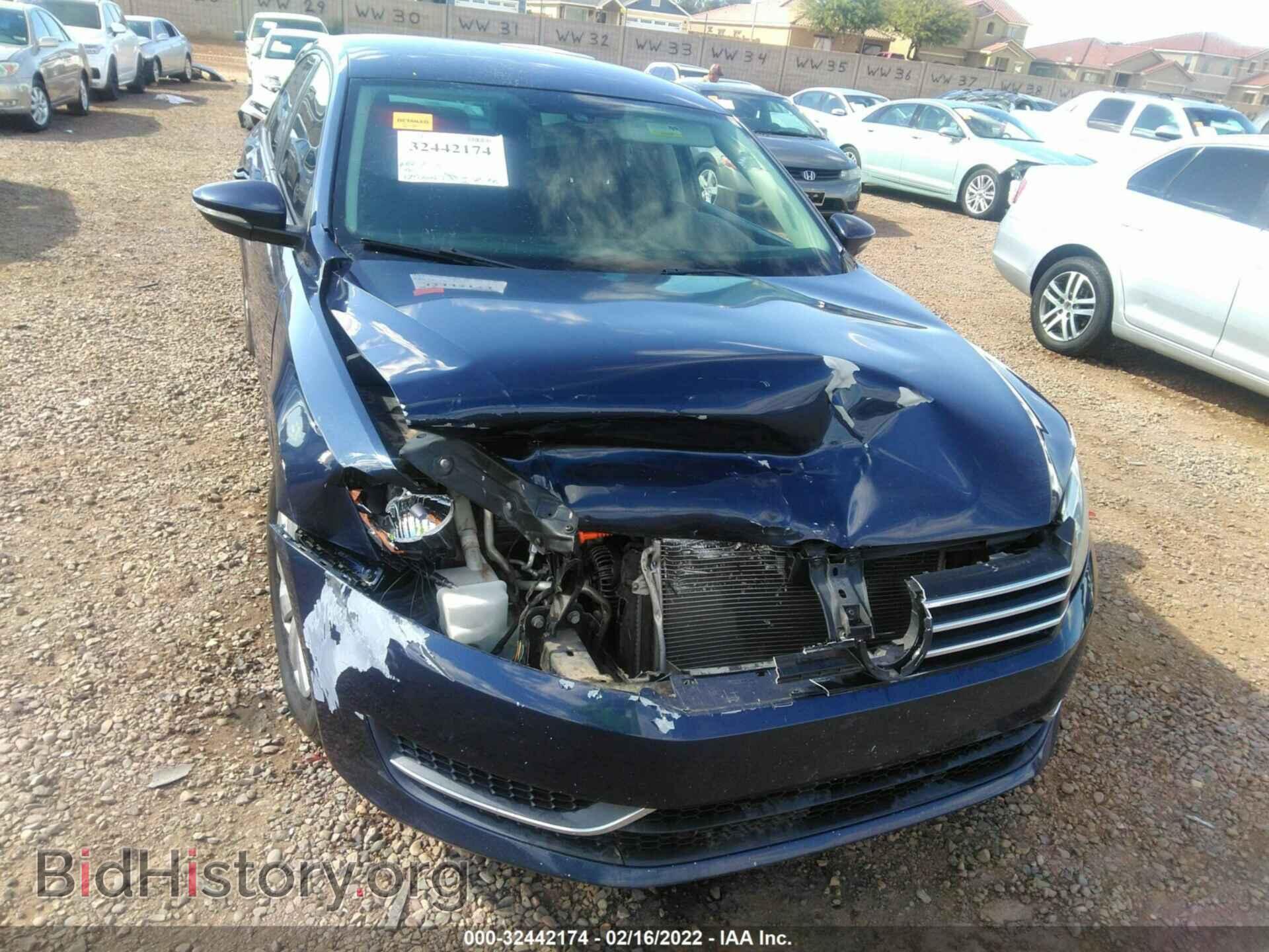 2012 VOLKSWAGEN PASSAT - VIN: 1VWAP7A32CC035172 - Фото 6