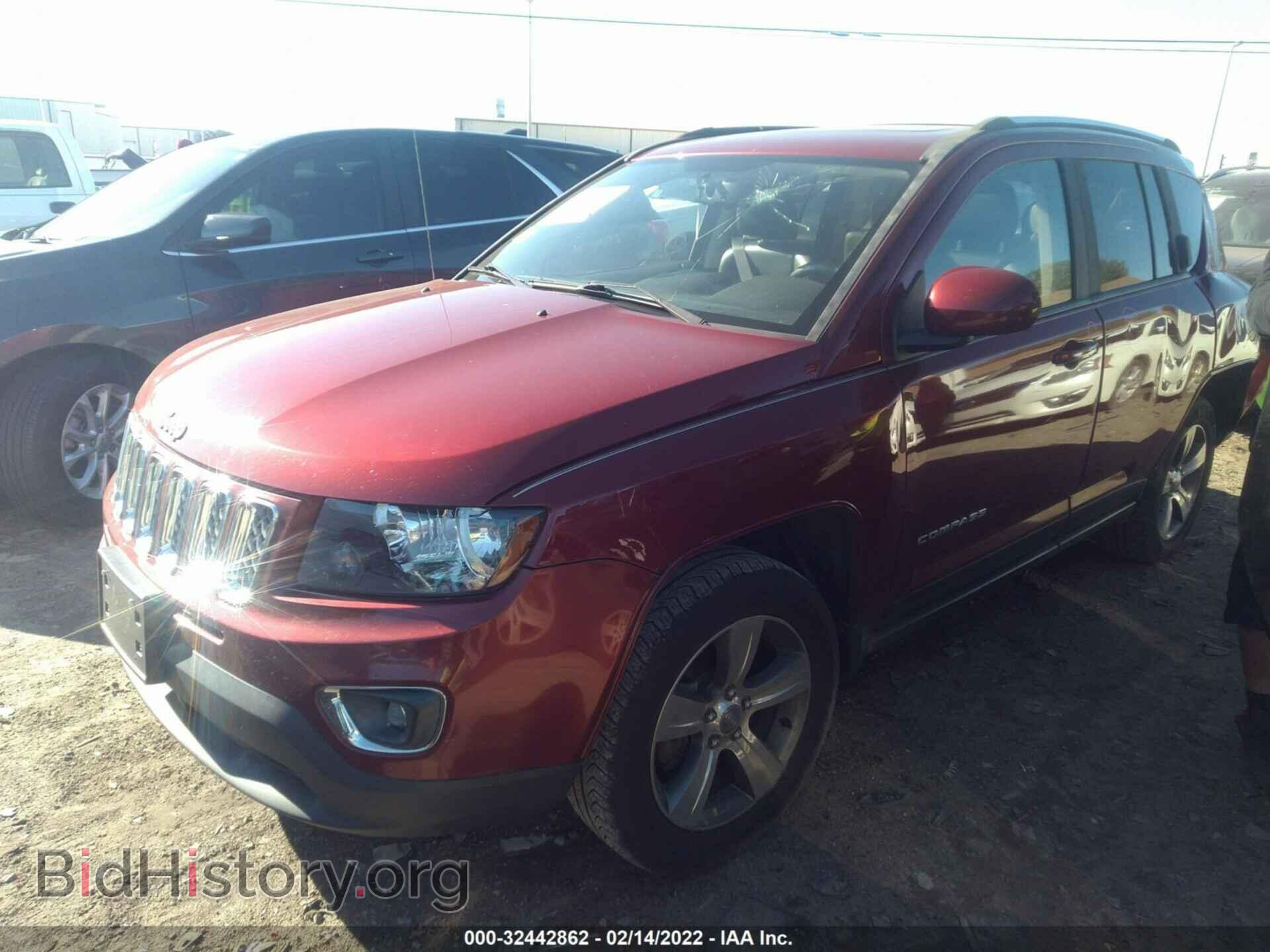 2016 JEEP COMPASS - VIN: 1C4NJCEA4GD726694 - Фото 2