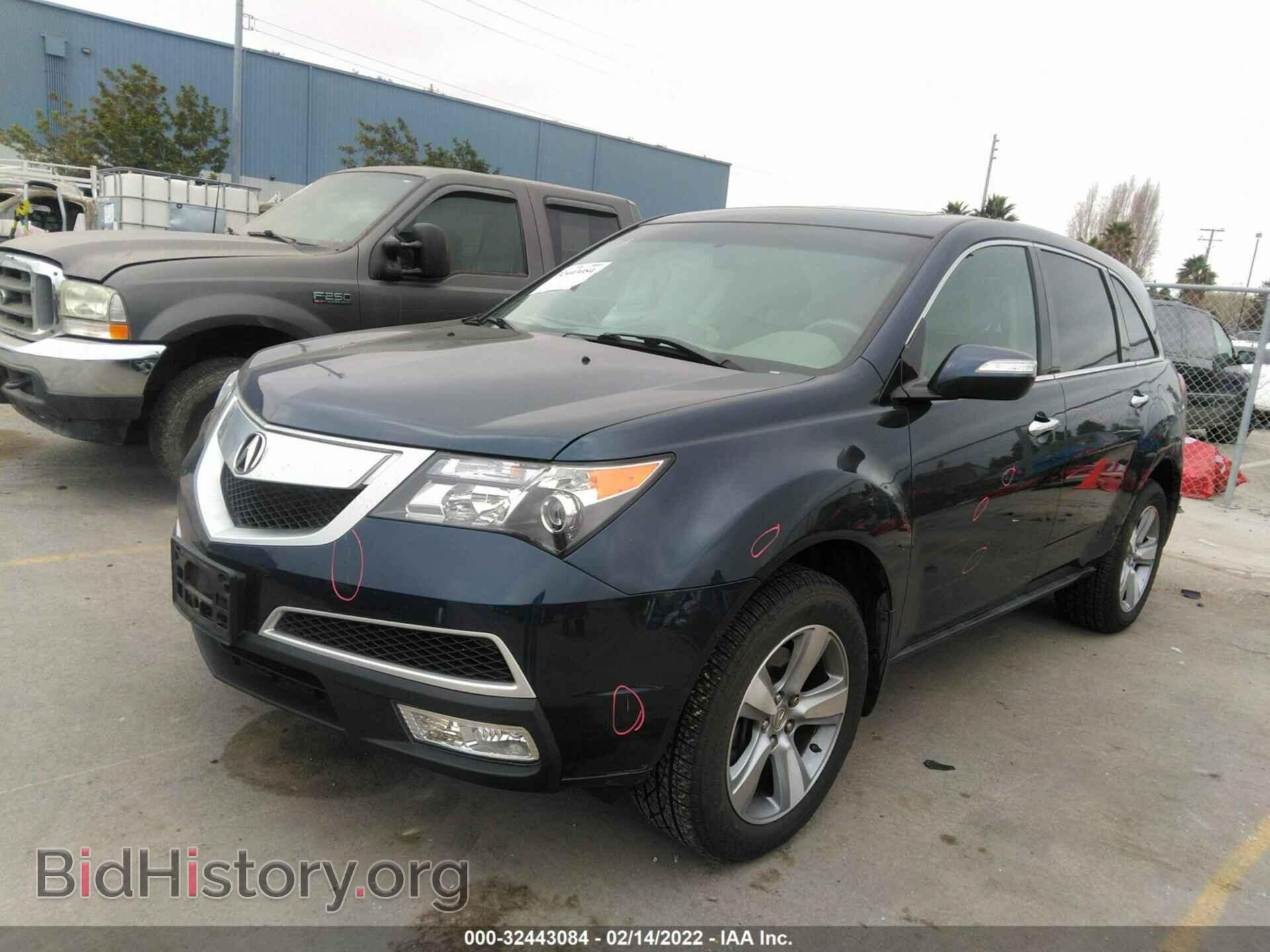 2012 ACURA MDX - VIN: 2HNYD2H35CH532579 - Фото 2