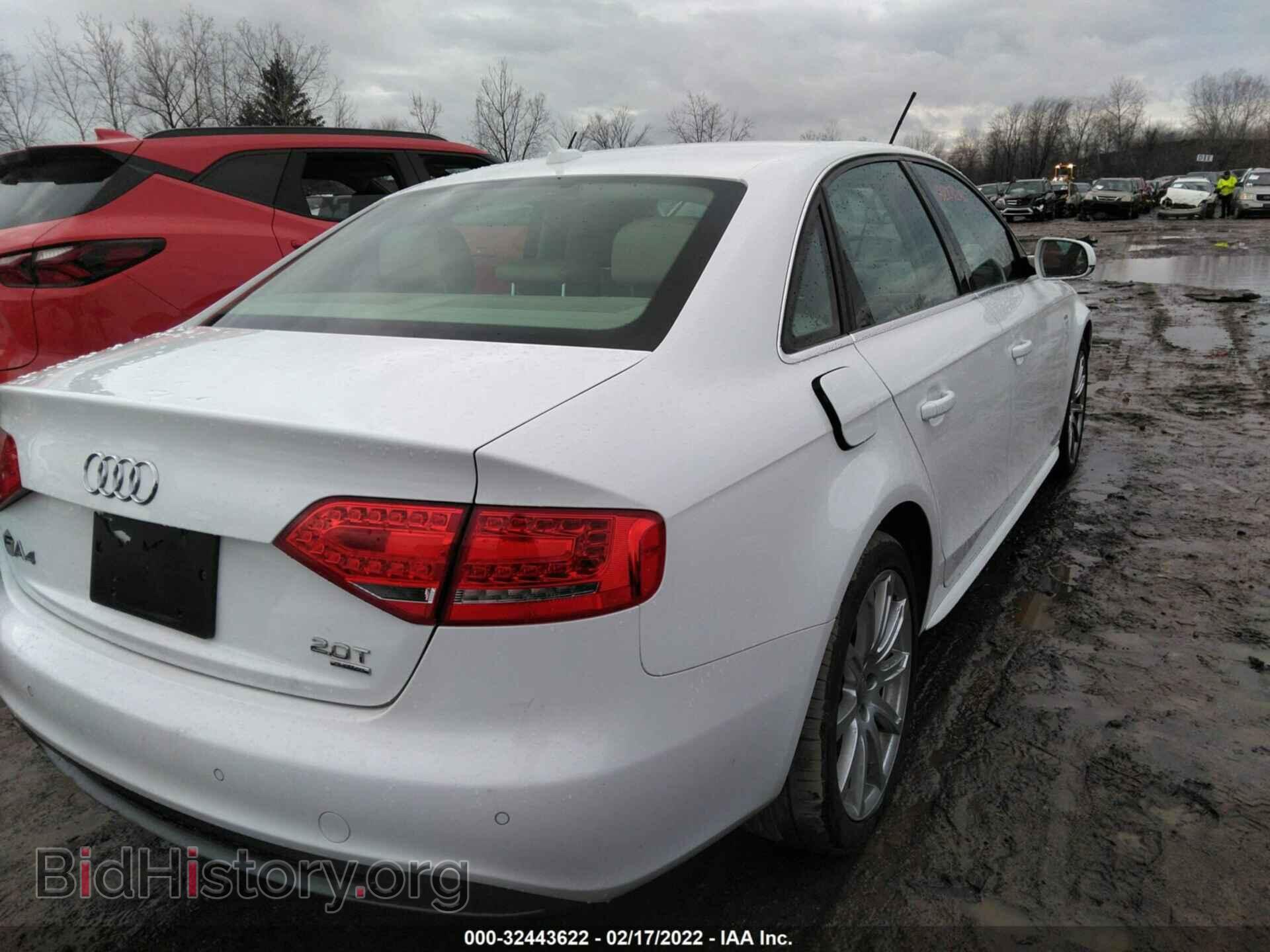 2012 AUDI A4 - VIN: WAUFFAFL7CN020735 - Фото 4