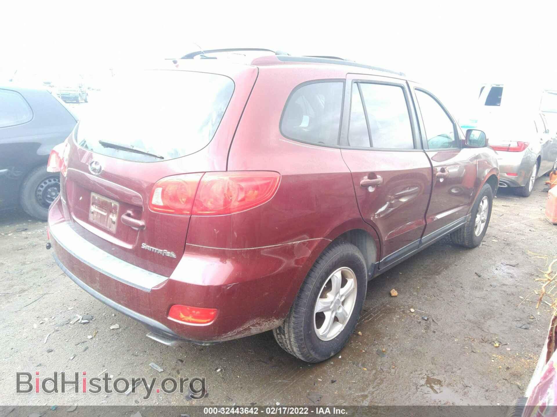 2007 HYUNDAI SANTA FE - VIN: 5NMSG13D17H085983 - Фото 4
