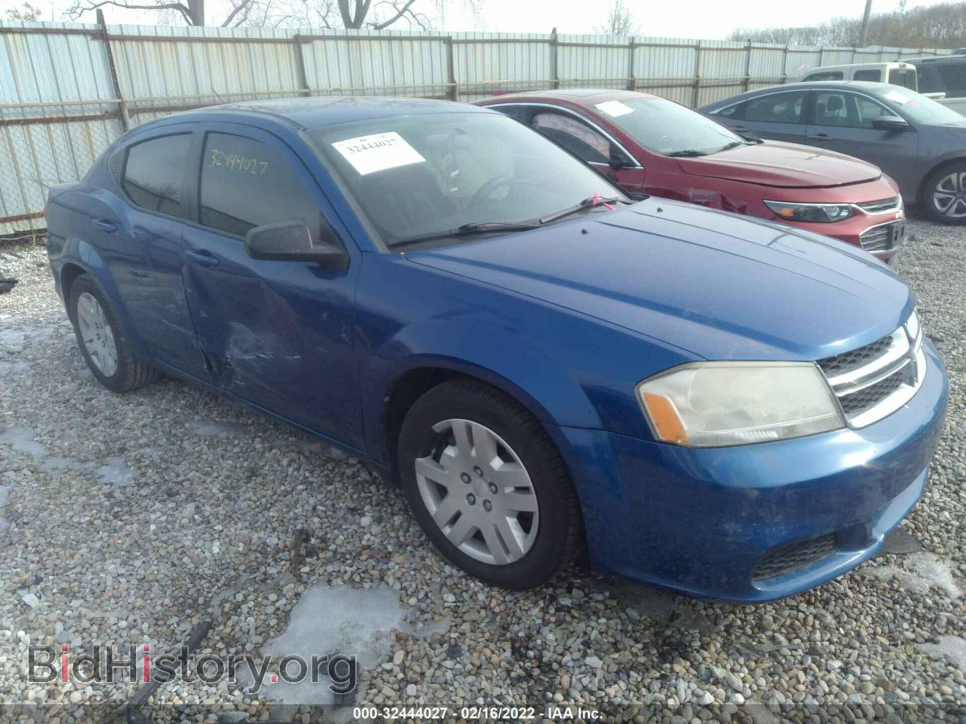 Фотография 1C3CDZAB7DN730104 - DODGE AVENGER 2013