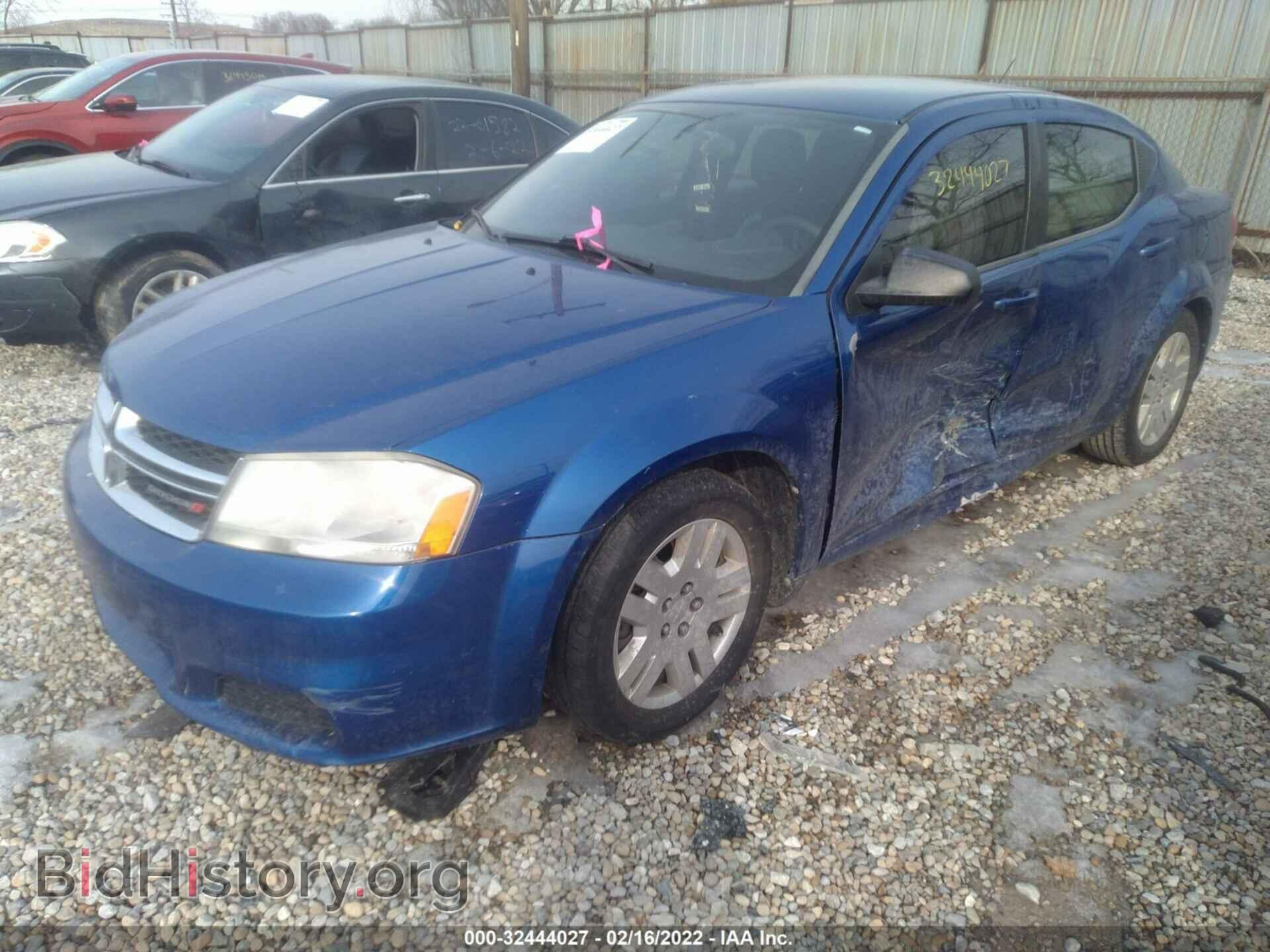 2013 DODGE AVENGER - VIN: 1C3CDZAB7DN730104 - Фото 2