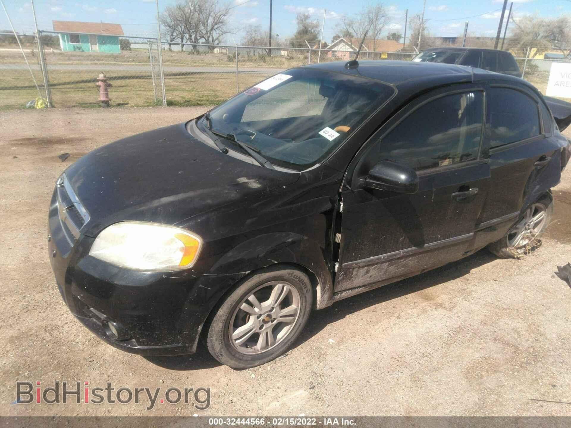 2010 CHEVROLET AVEO - VIN: KL1TG5DE3AB109898 - Фото 2