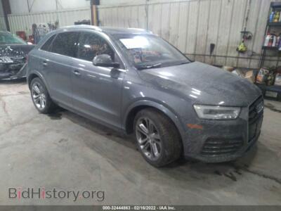 2017 Audi Q3 Prestige, gray — VIN WA1GCCFS4HR005641, IAAI