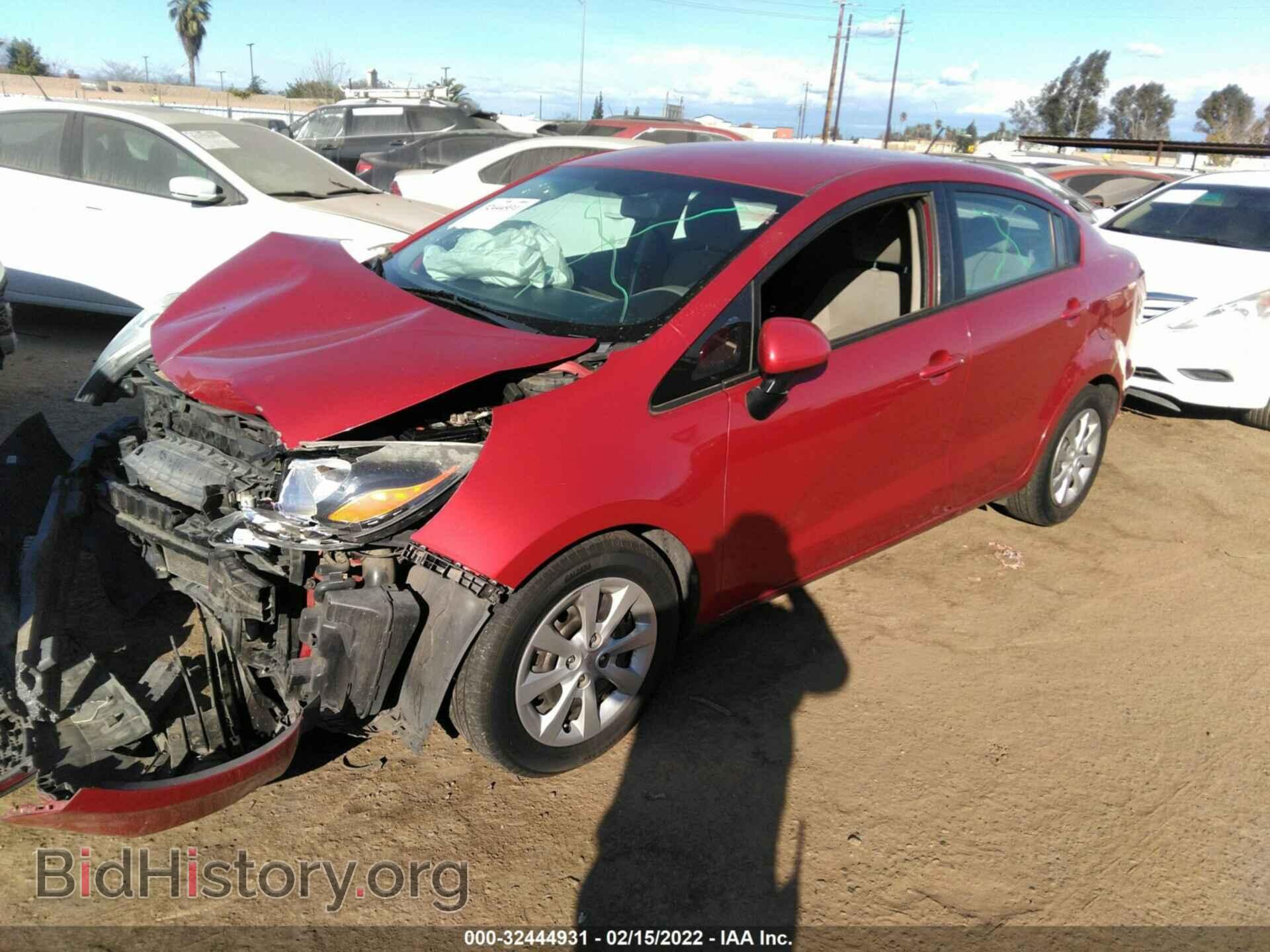 2015 KIA RIO - VIN: KNADM4A36F6455637 - Фото 2
