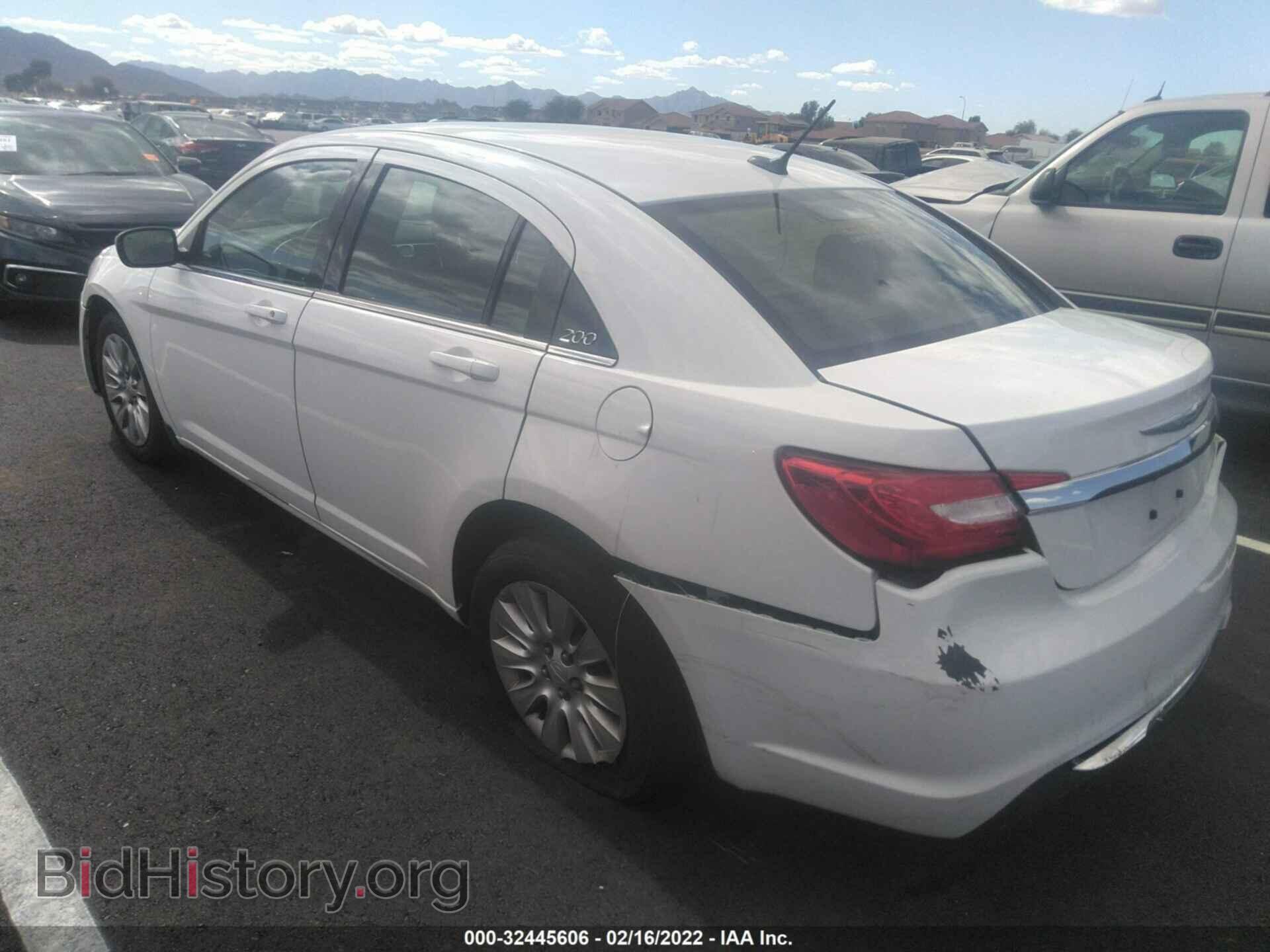 2014 CHRYSLER 200 - VIN: 1C3CCBAB1EN210668 - Фото 3
