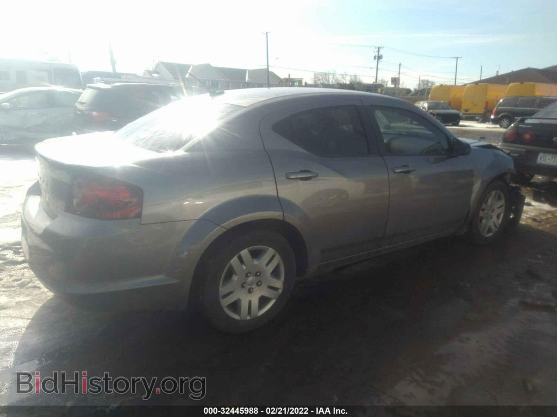 2013 DODGE AVENGER - VIN: 1C3CDZAG8DN757291 - Фото 4