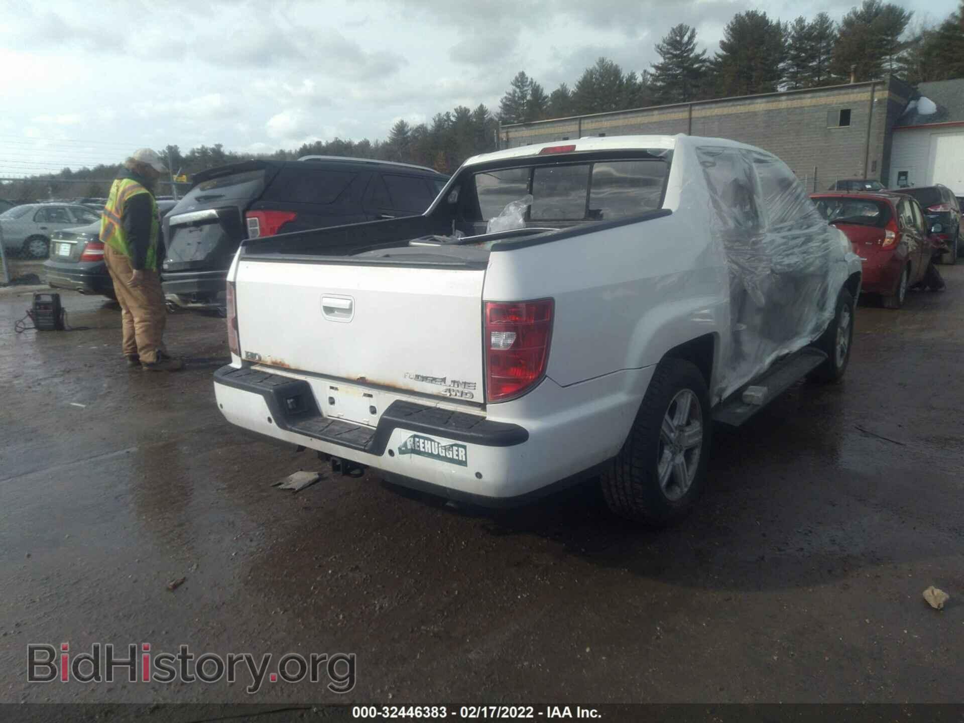 2011 HONDA RIDGELINE - VIN: 5FPYK1F50BB003465 - Фото 4