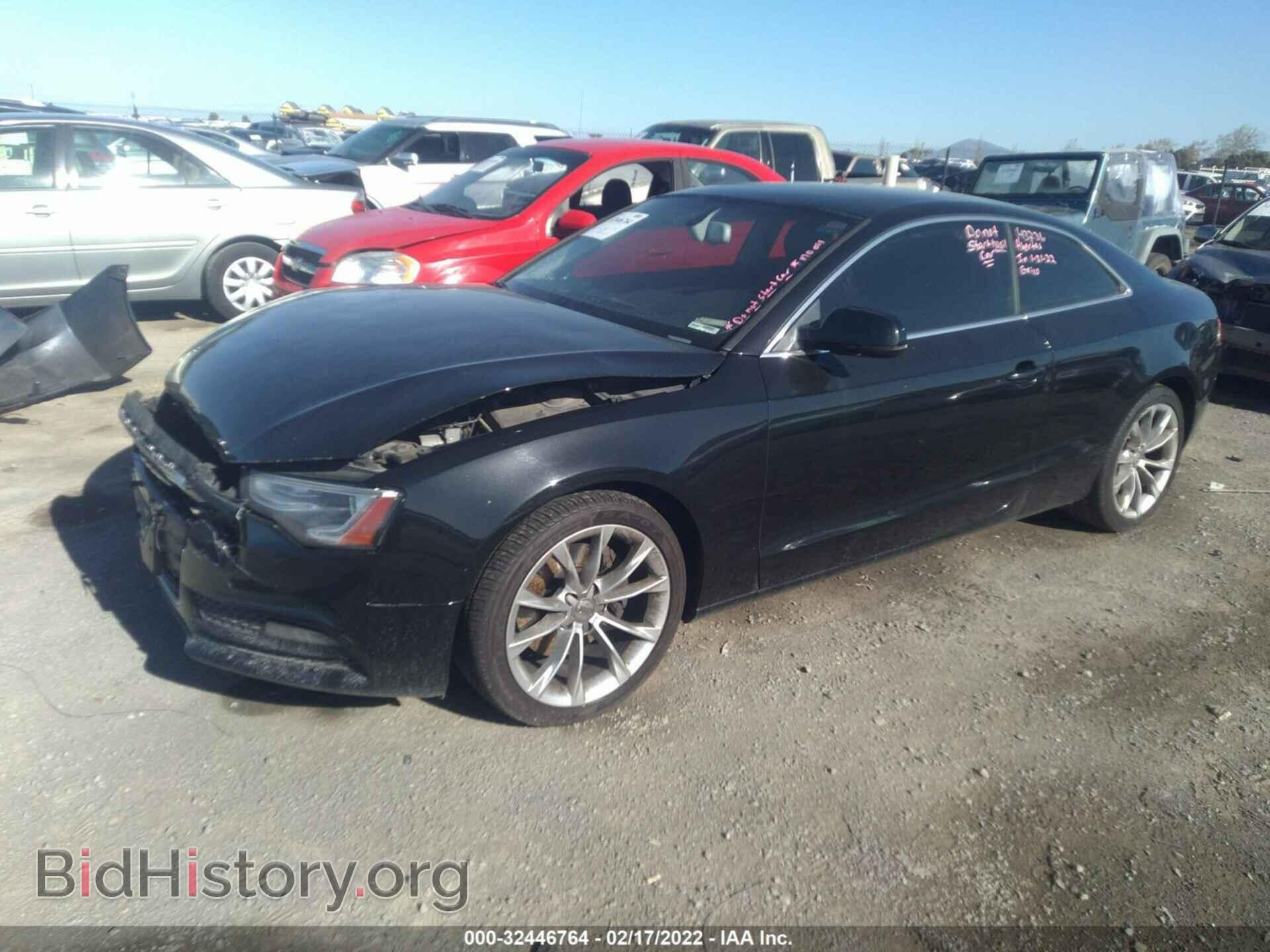 2013 AUDI A5 - VIN: WAULFAFR0DA001394 - Photo 2